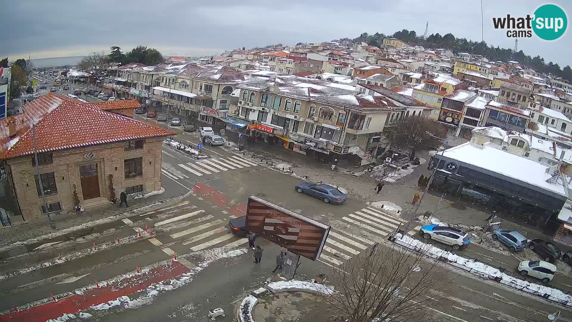 Webcam Ohrid old town and center