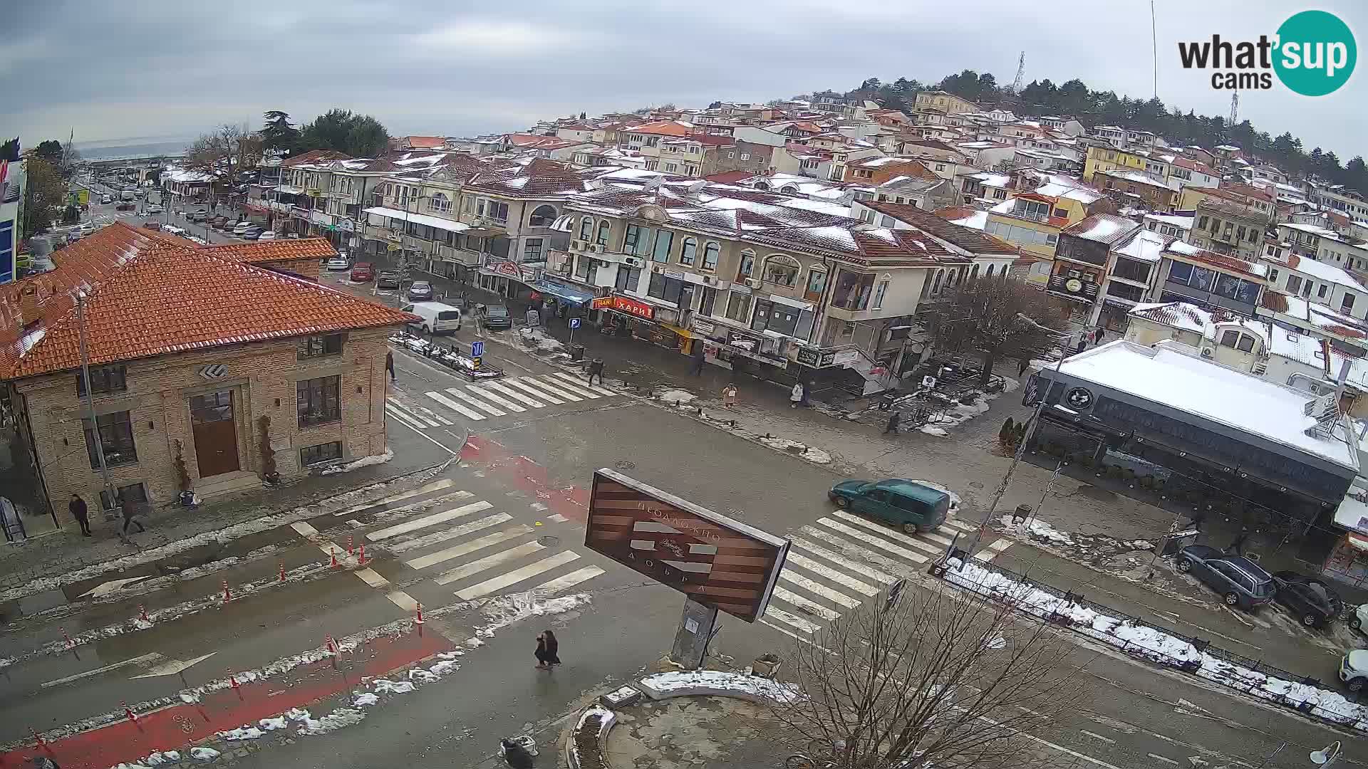 Webcam Ohrid old town and center