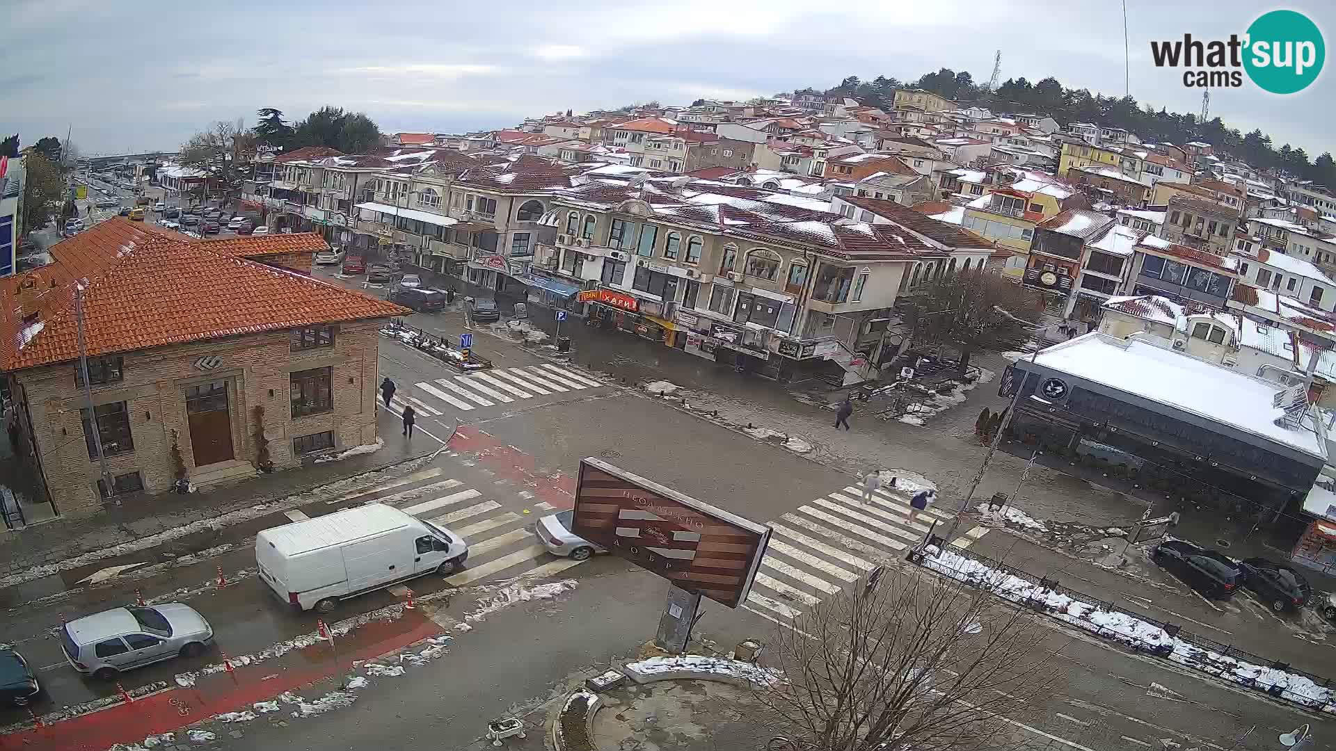 Webcam Ohrid old town and center