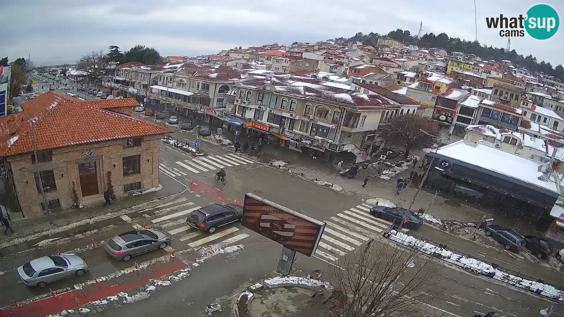 Webcam Altstadt und Zentrum von Ohrid