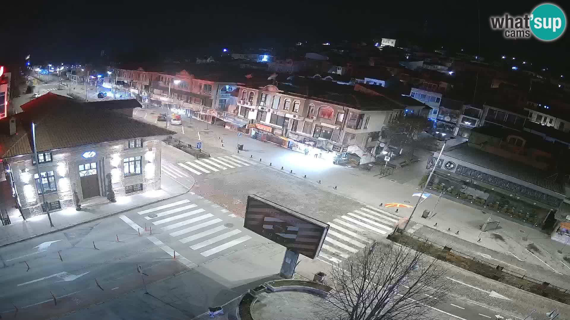 Webcam Ohrid old town and center