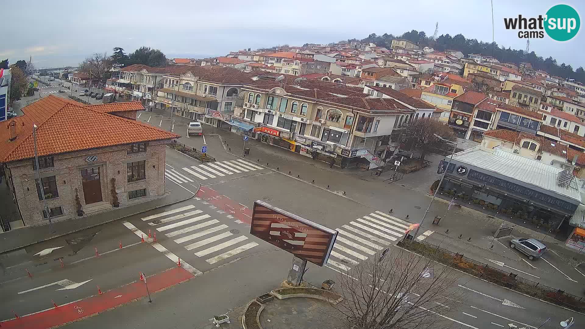 Webcam Altstadt und Zentrum von Ohrid