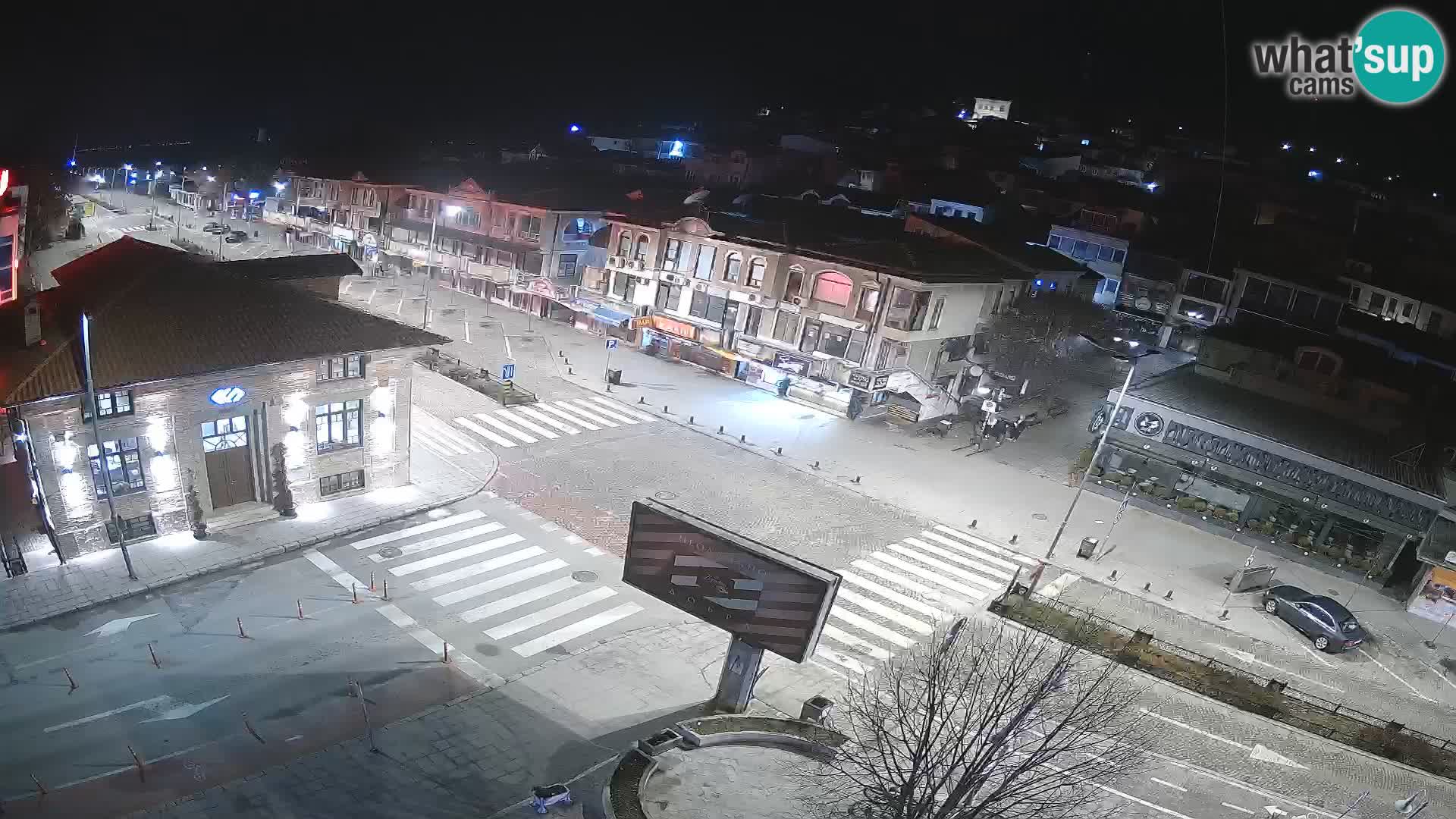 Webcam Ohrid old town and center