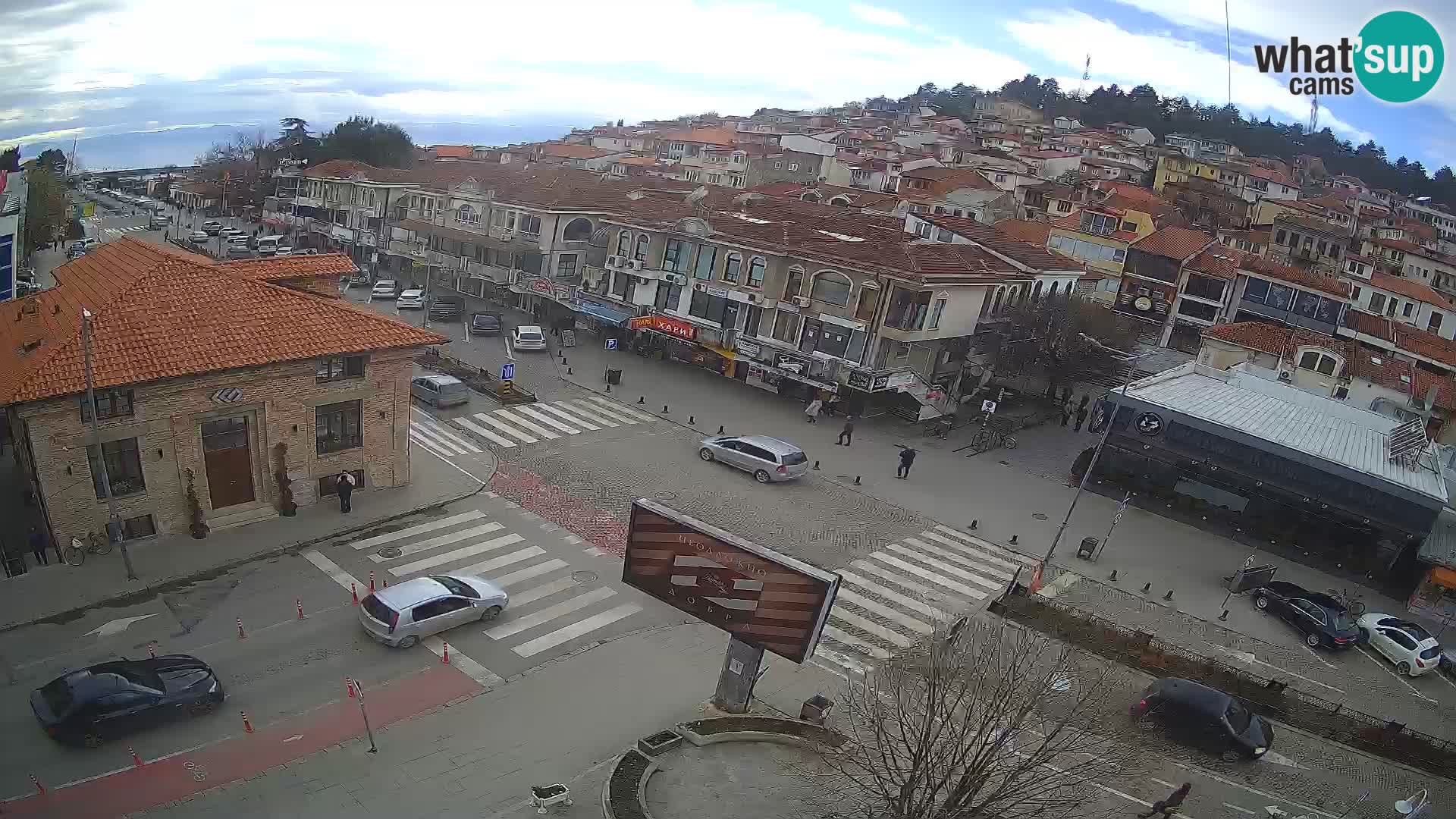 Webcam Altstadt und Zentrum von Ohrid