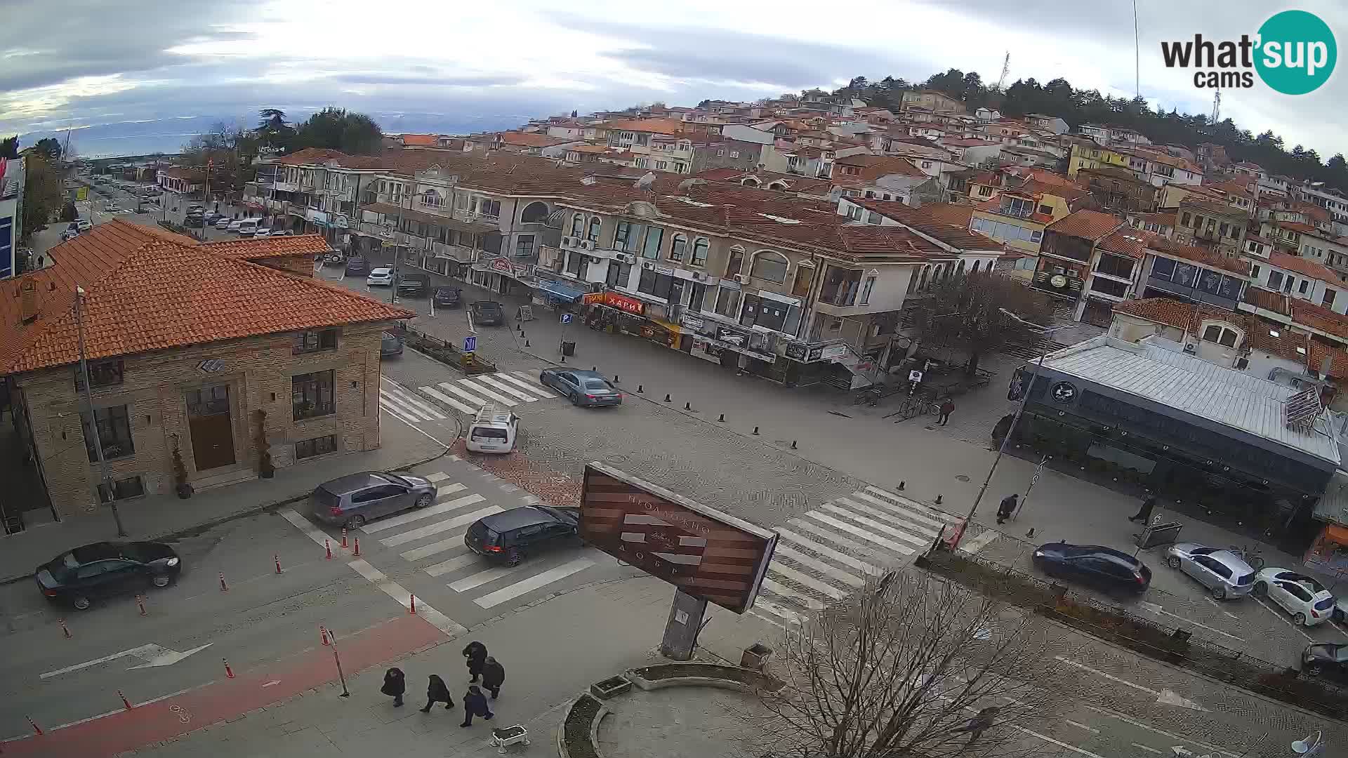 Webcam Altstadt und Zentrum von Ohrid