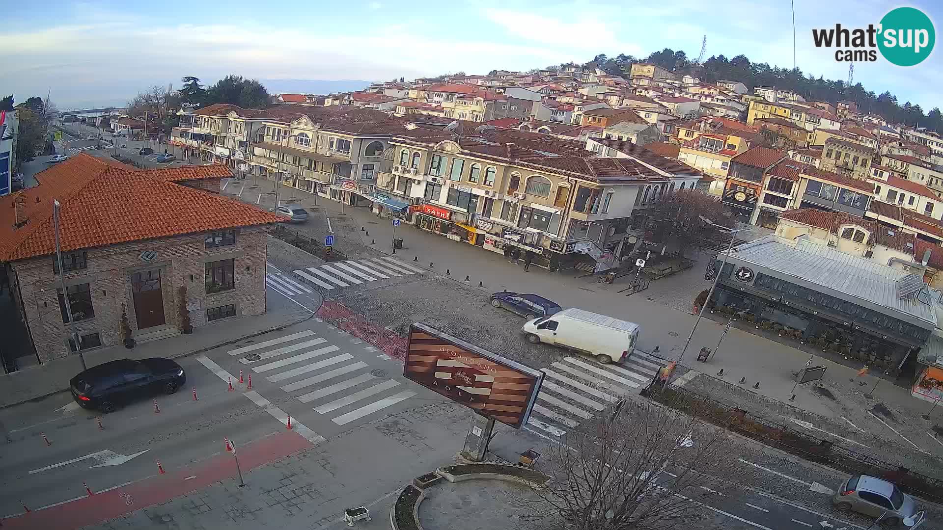 Webcam Città Vecchia e Centro di Ohrid – Macedonia