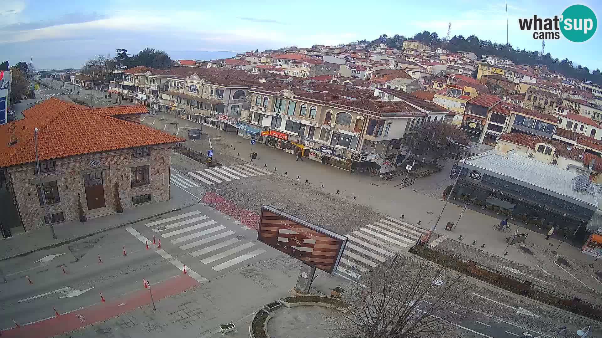 Webcam Città Vecchia e Centro di Ohrid – Macedonia