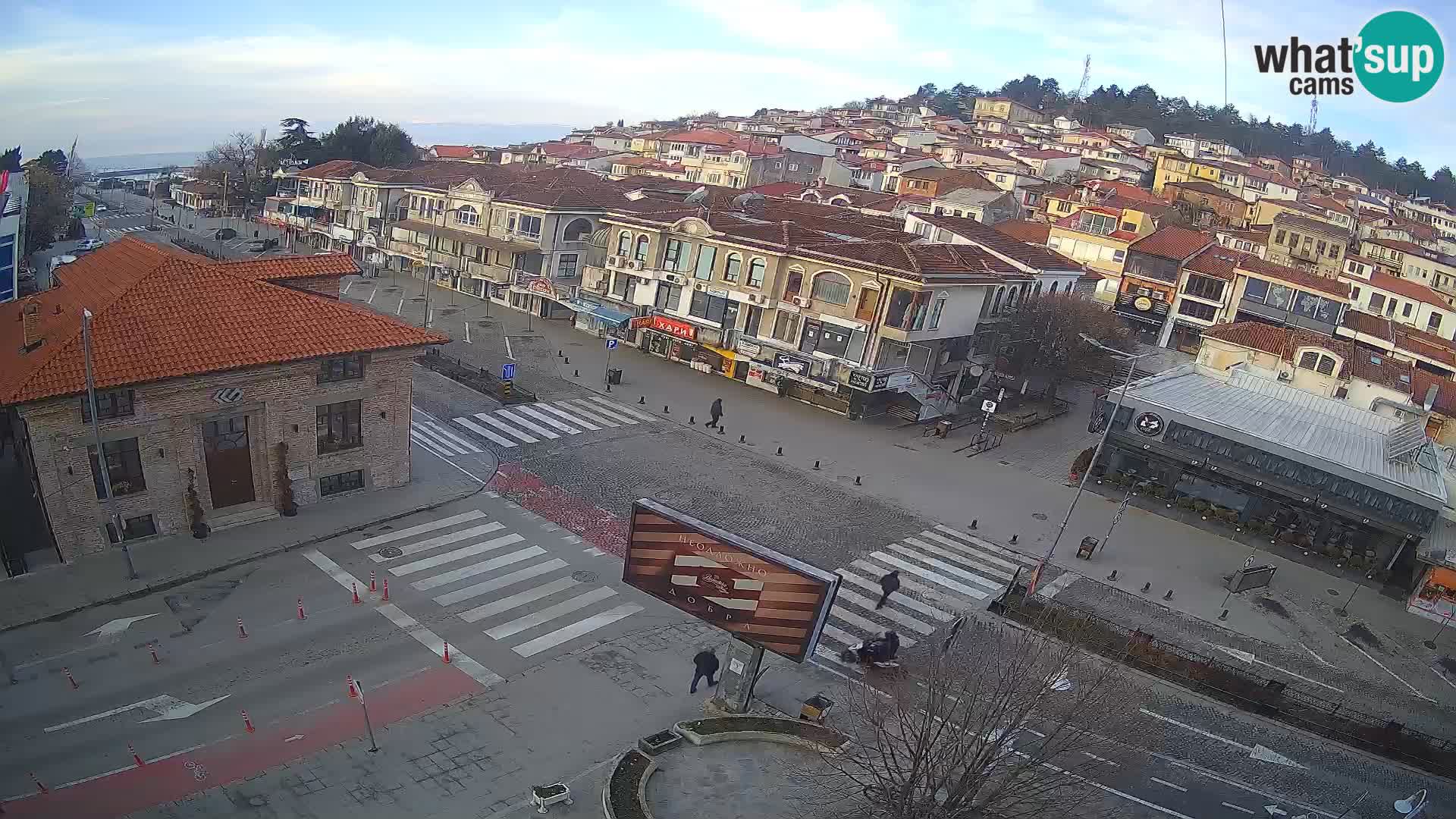 Webcam Città Vecchia e Centro di Ohrid – Macedonia