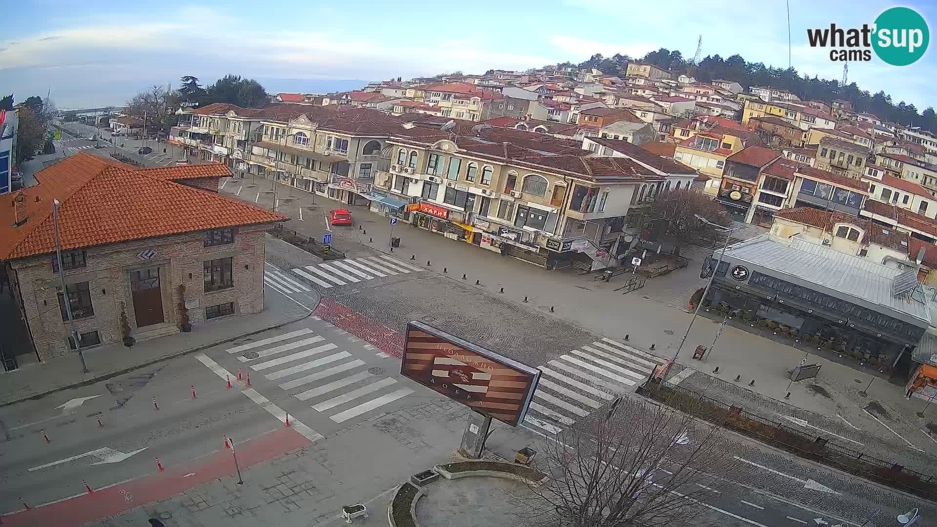 Webcam Altstadt und Zentrum von Ohrid