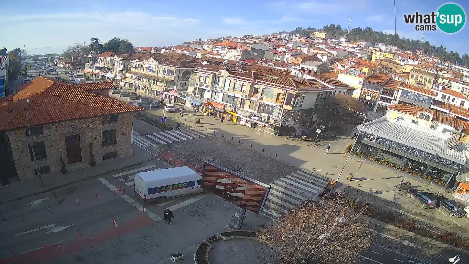 Webcam Città Vecchia e Centro di Ohrid – Macedonia