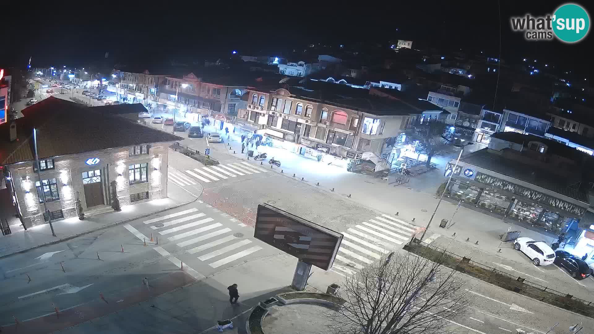 Webcam de la vieille ville et du centre d’Ohrid