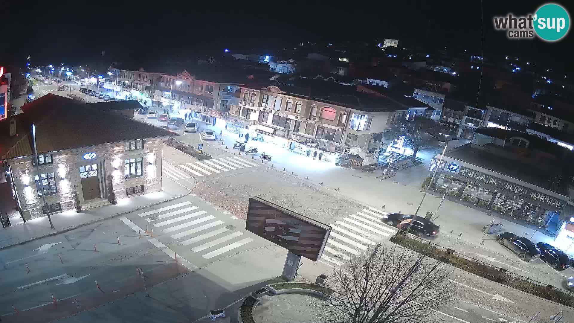 Webcam de la vieille ville et du centre d’Ohrid