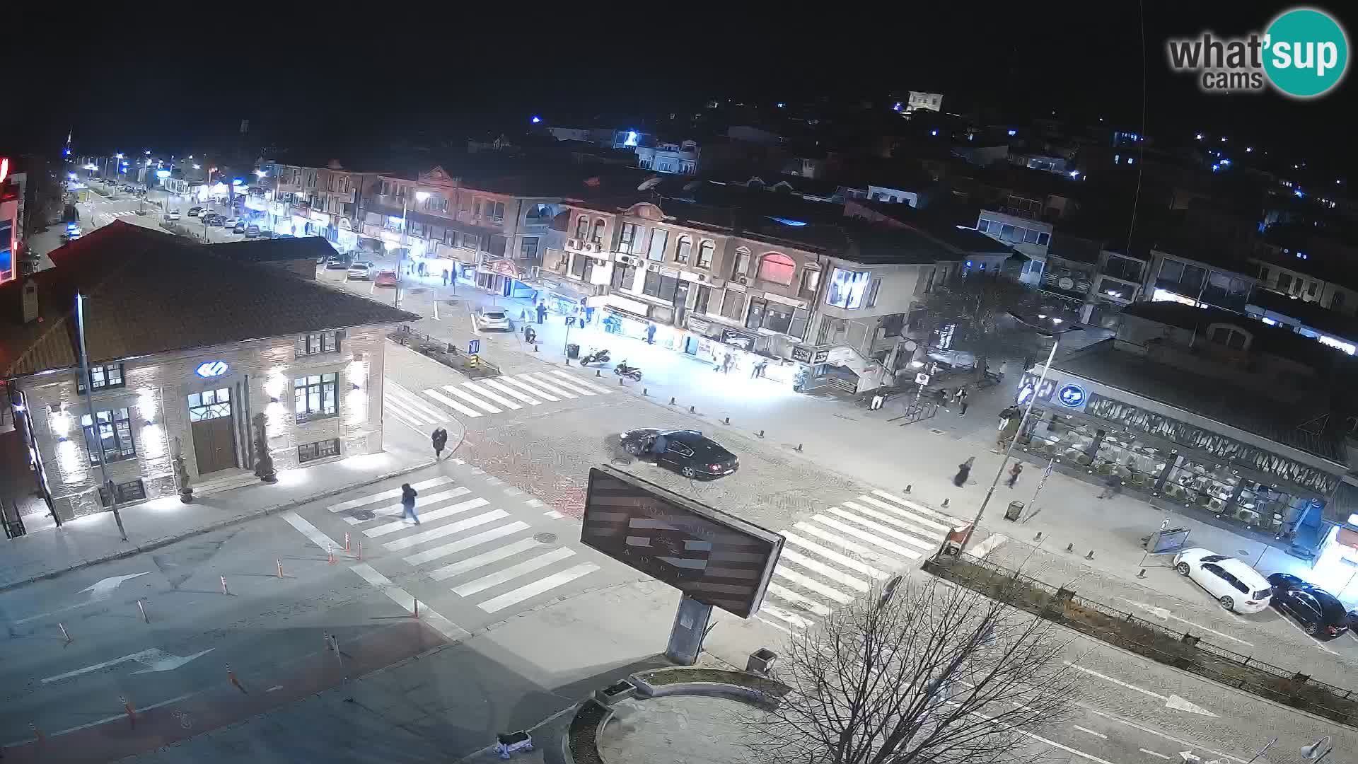 Webcam de la vieille ville et du centre d’Ohrid