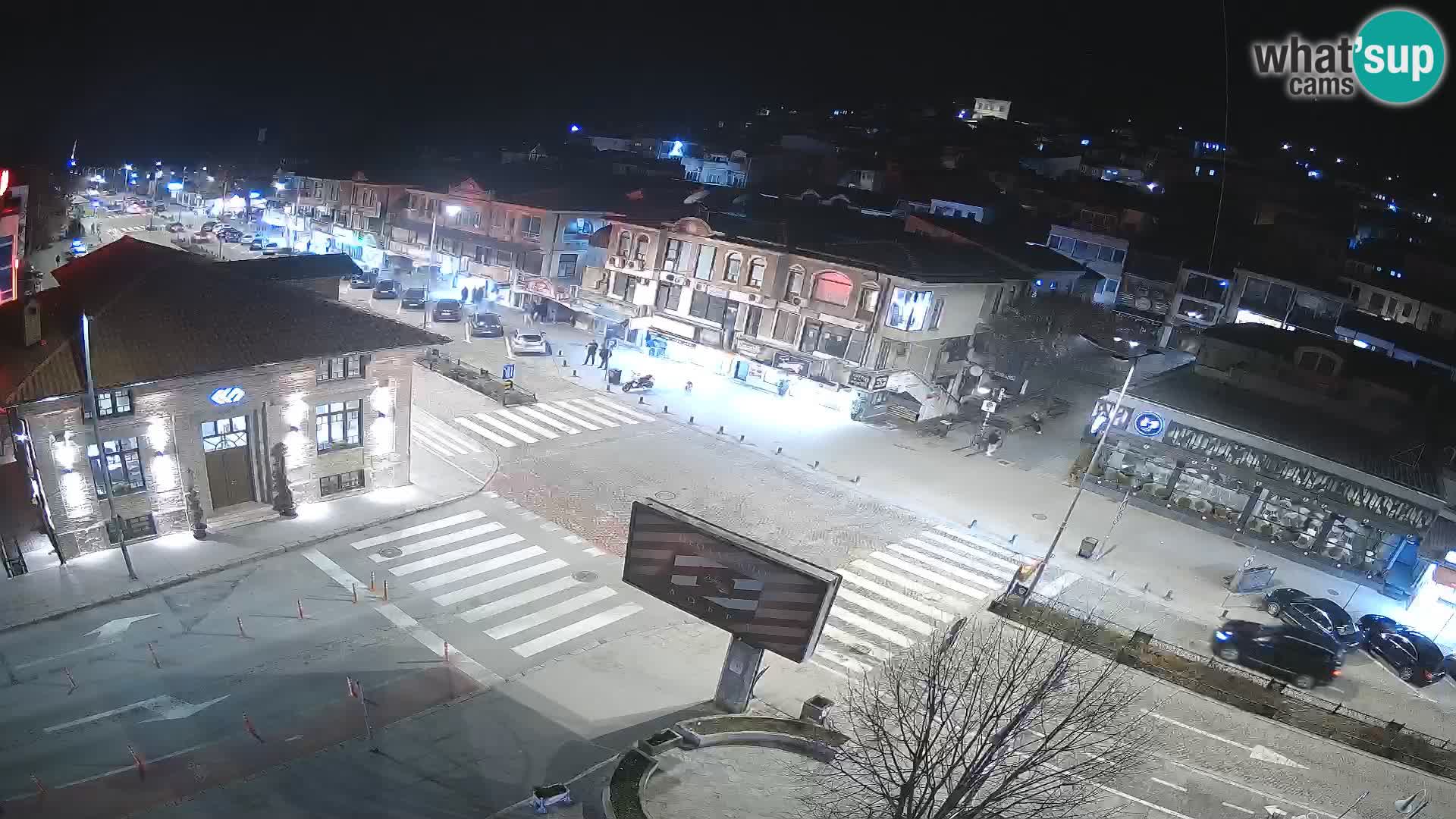 Webcam Ohrid old town and center