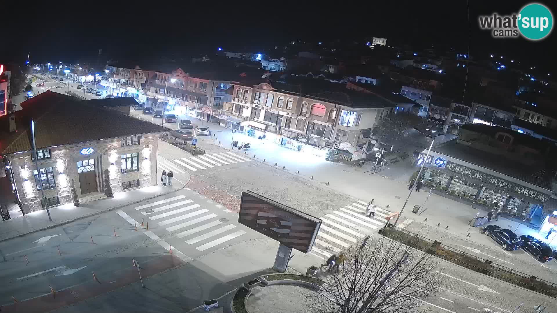 Webcam Ohrid old town and center