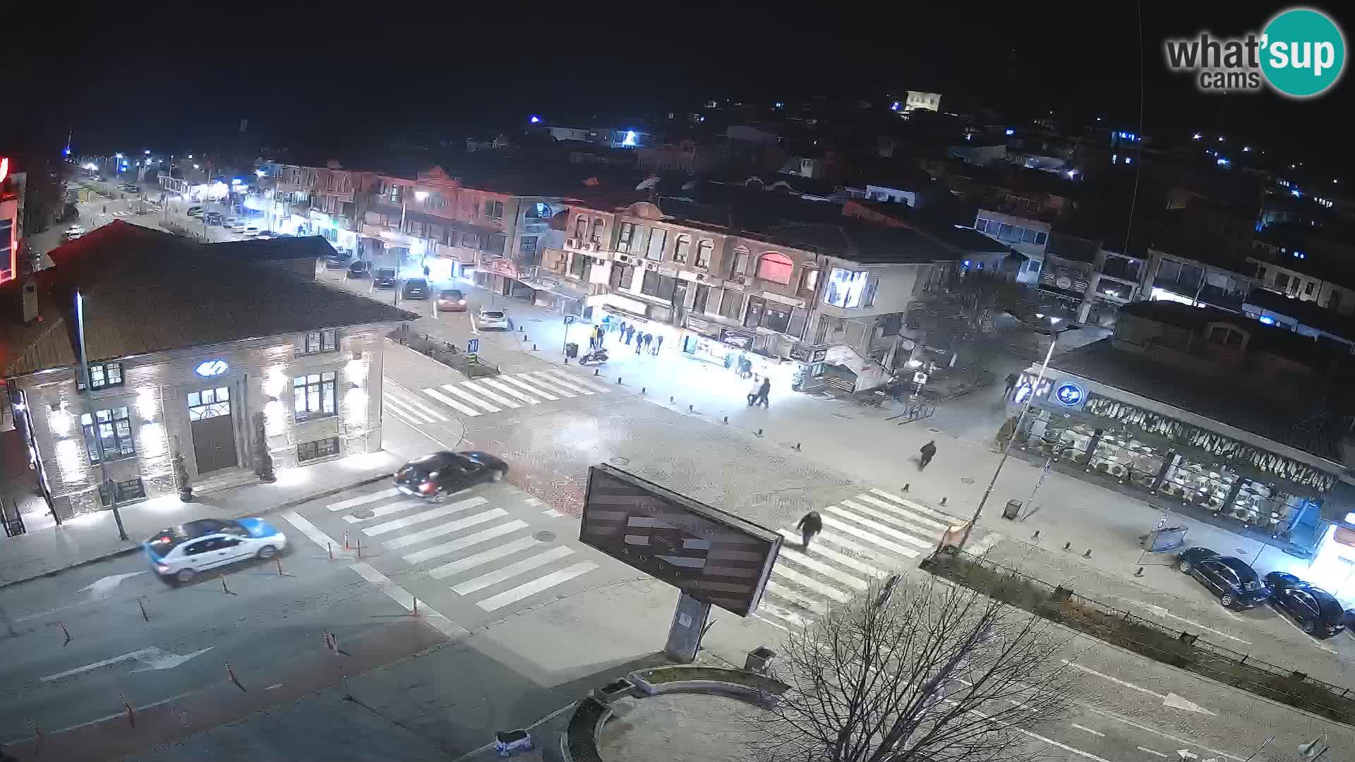 Webcam de la vieille ville et du centre d’Ohrid