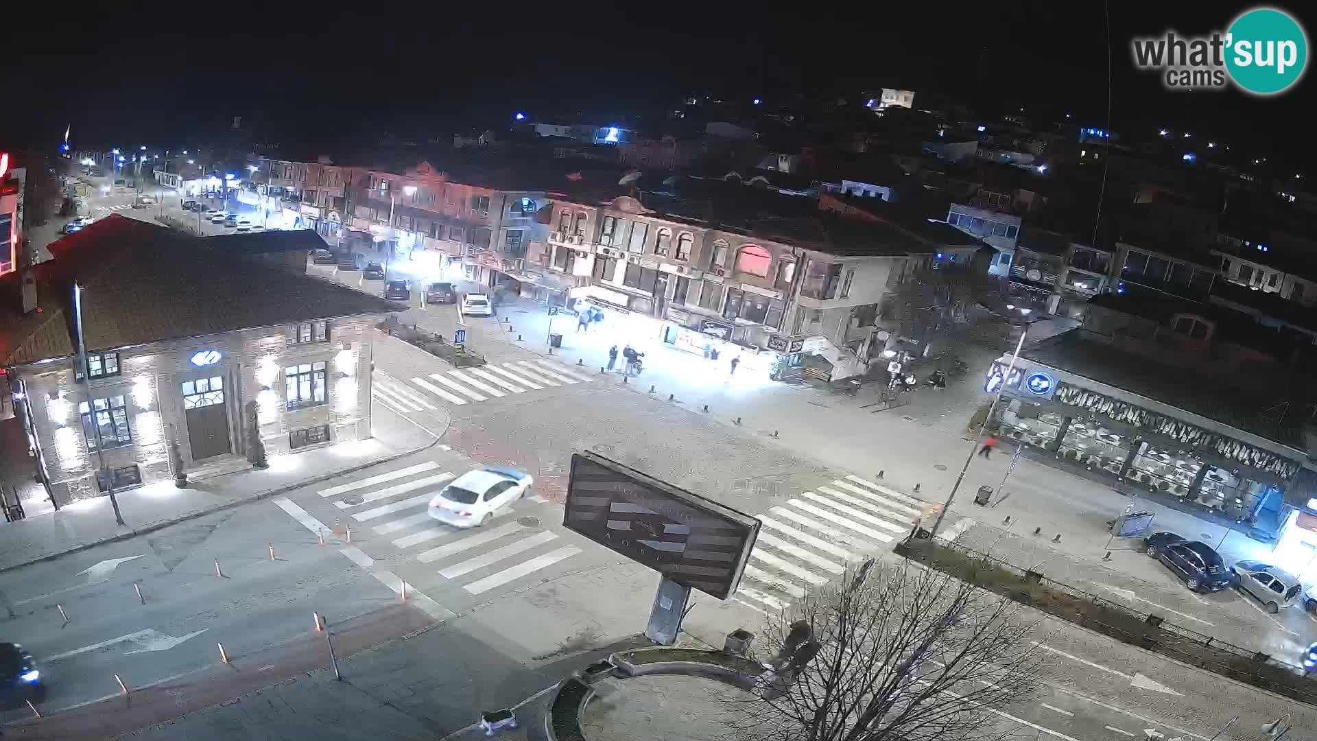 Webcam de la vieille ville et du centre d’Ohrid