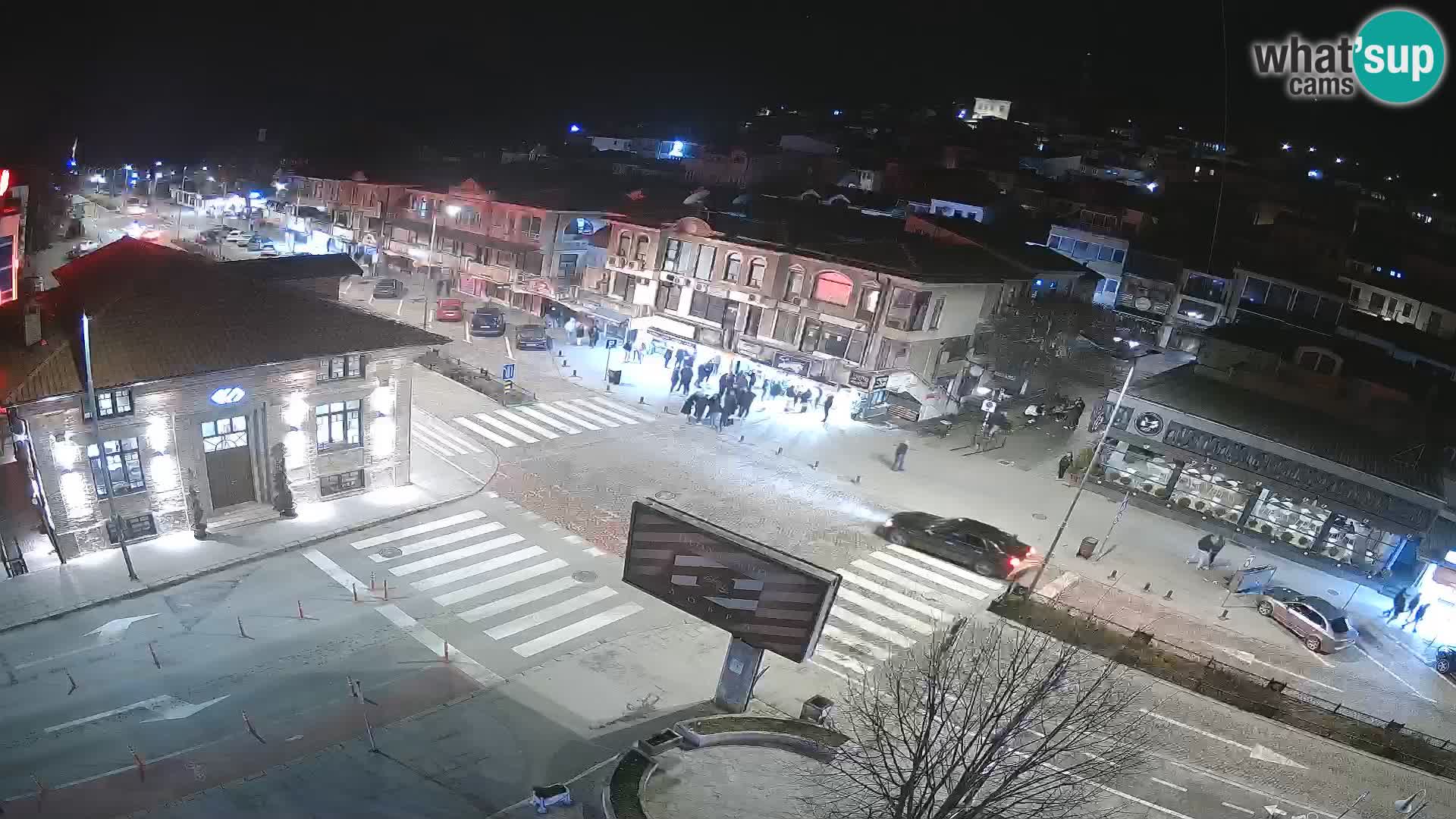 Webcam Ohrid old town and center