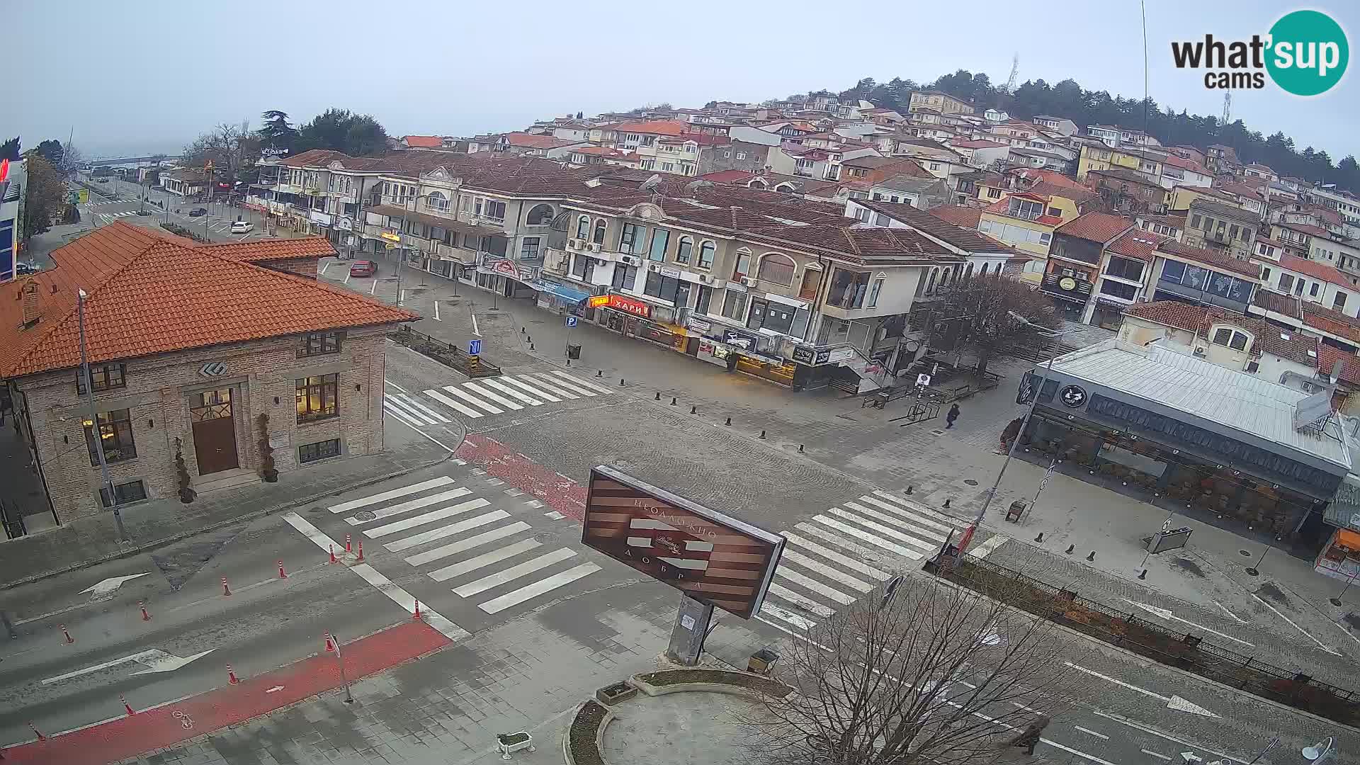 Webcam Città Vecchia e Centro di Ohrid – Macedonia