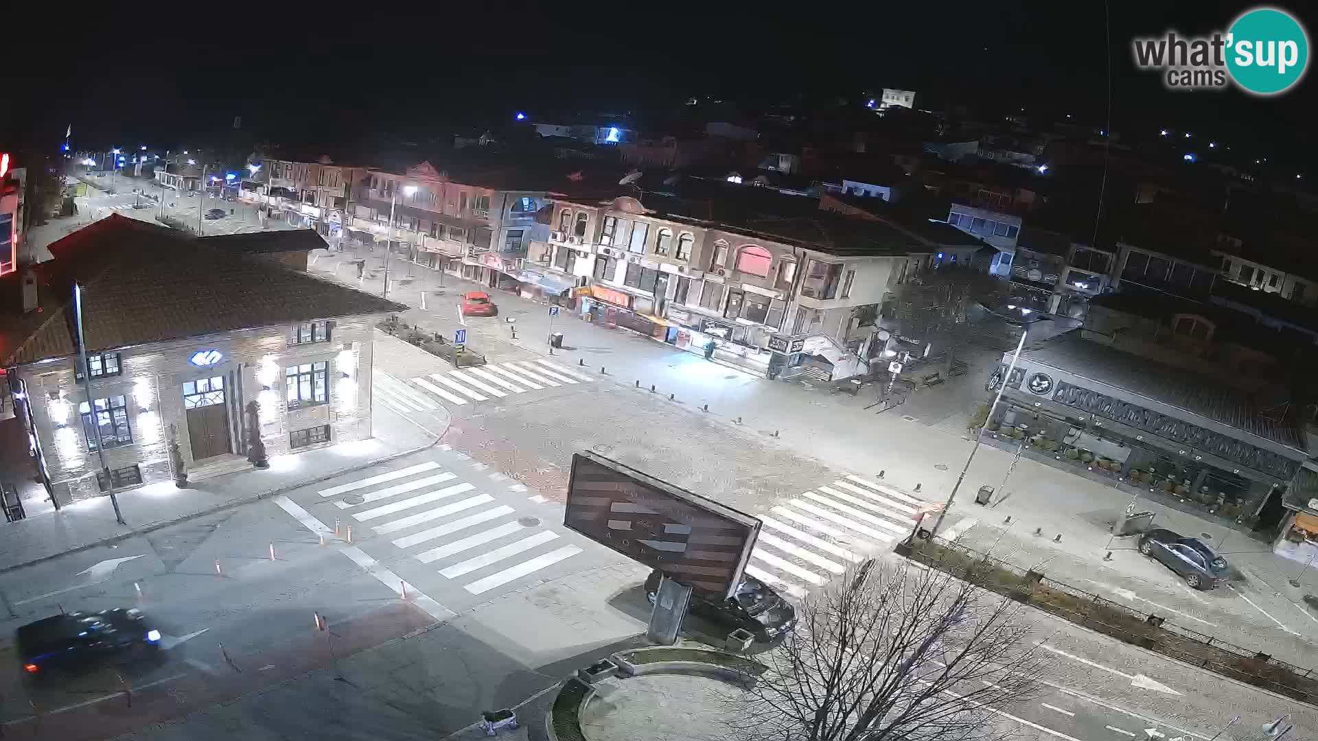 Webcam de la vieille ville et du centre d’Ohrid