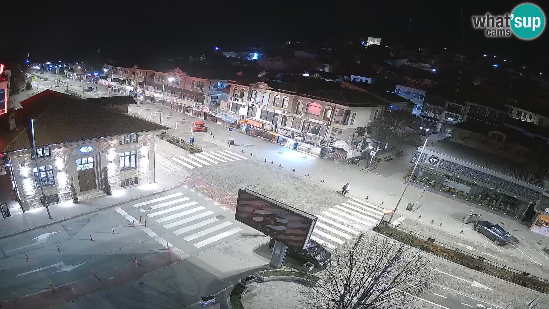 Webcam de la vieille ville et du centre d’Ohrid