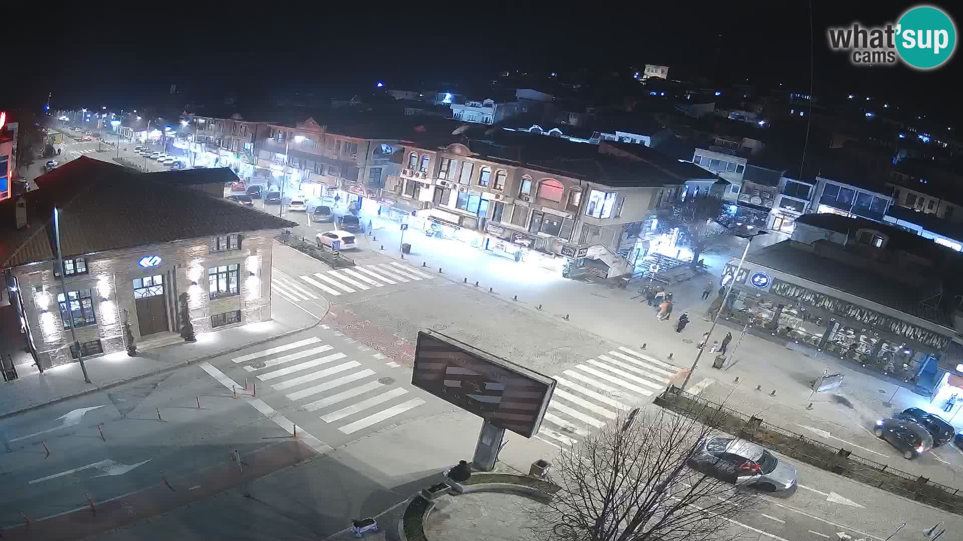 Webcam Ohrid old town and center