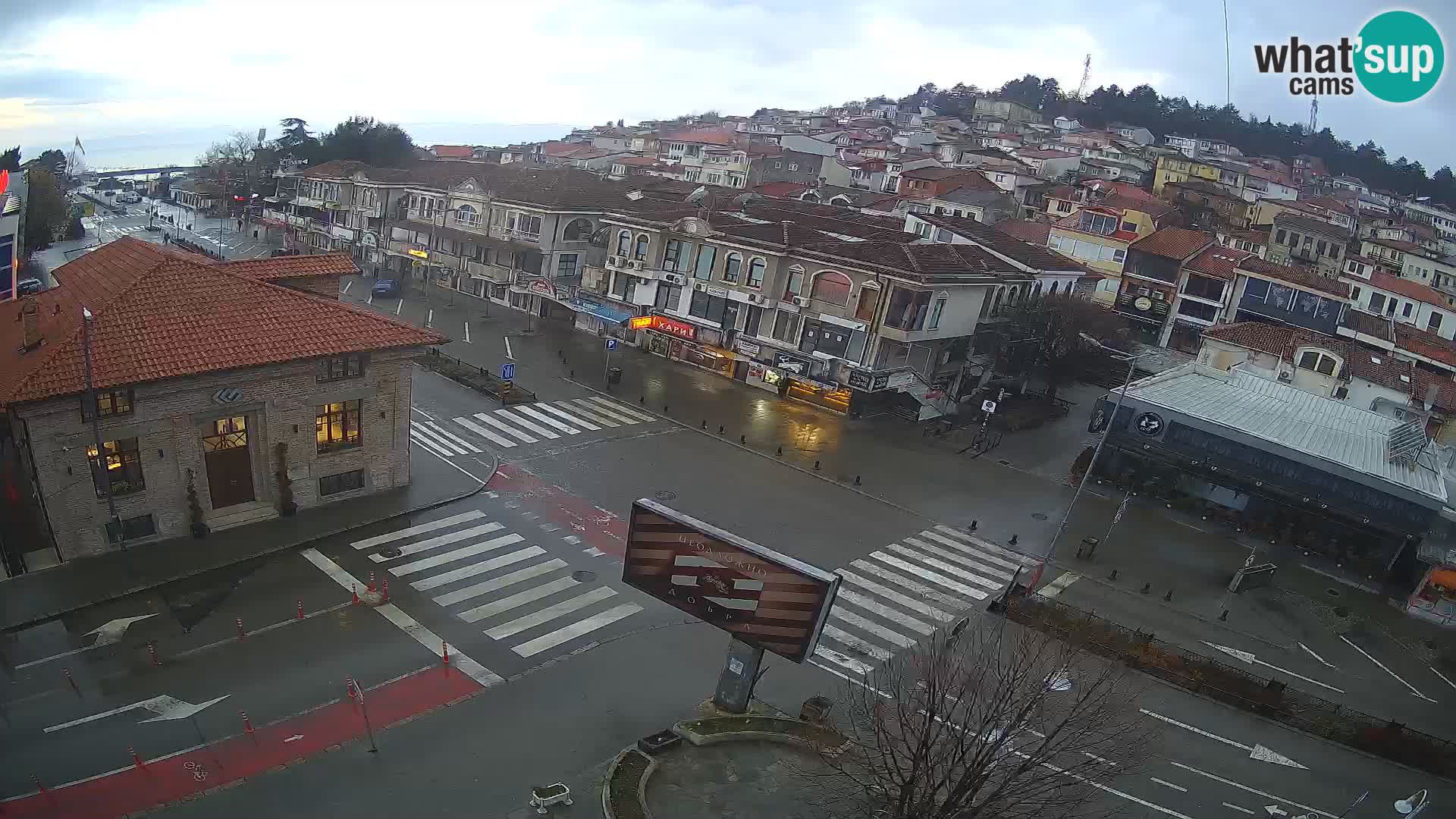 Webcam Città Vecchia e Centro di Ohrid – Macedonia