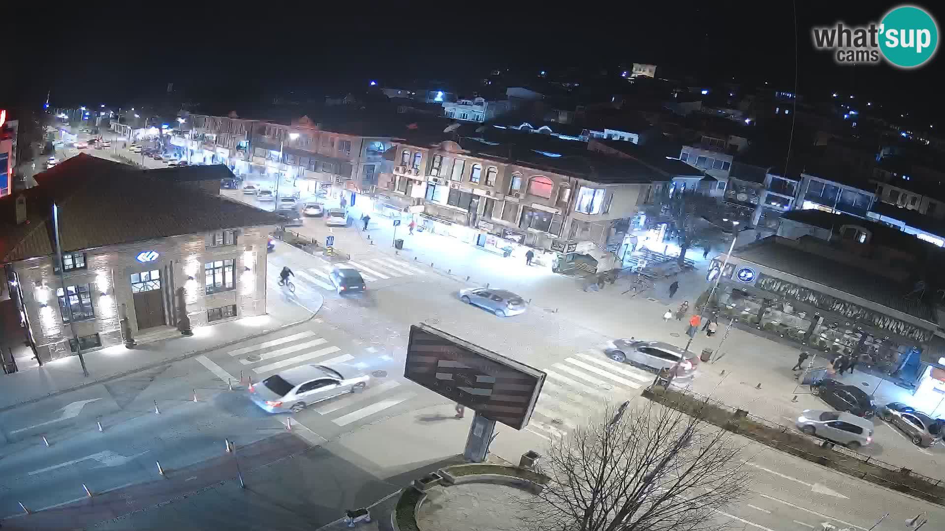 Webcam de la vieille ville et du centre d’Ohrid