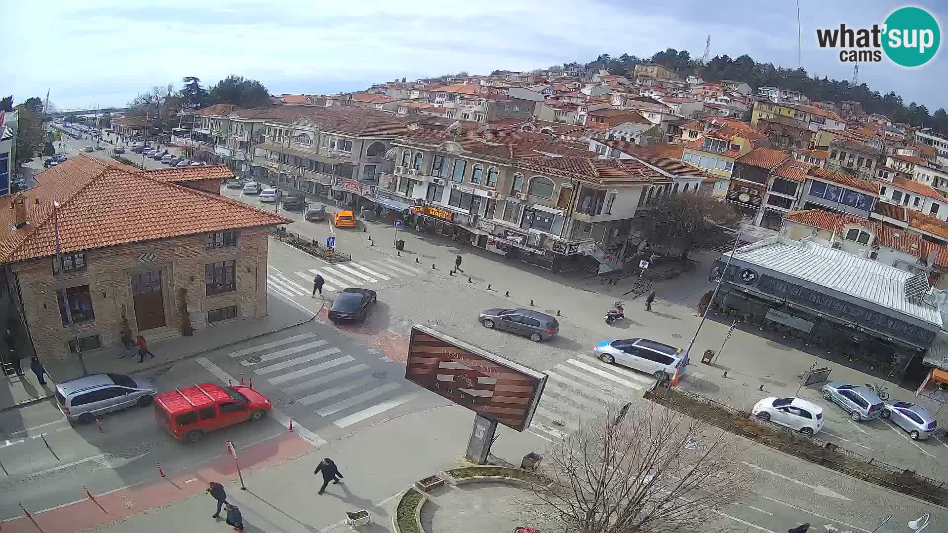 Webcam Altstadt und Zentrum von Ohrid