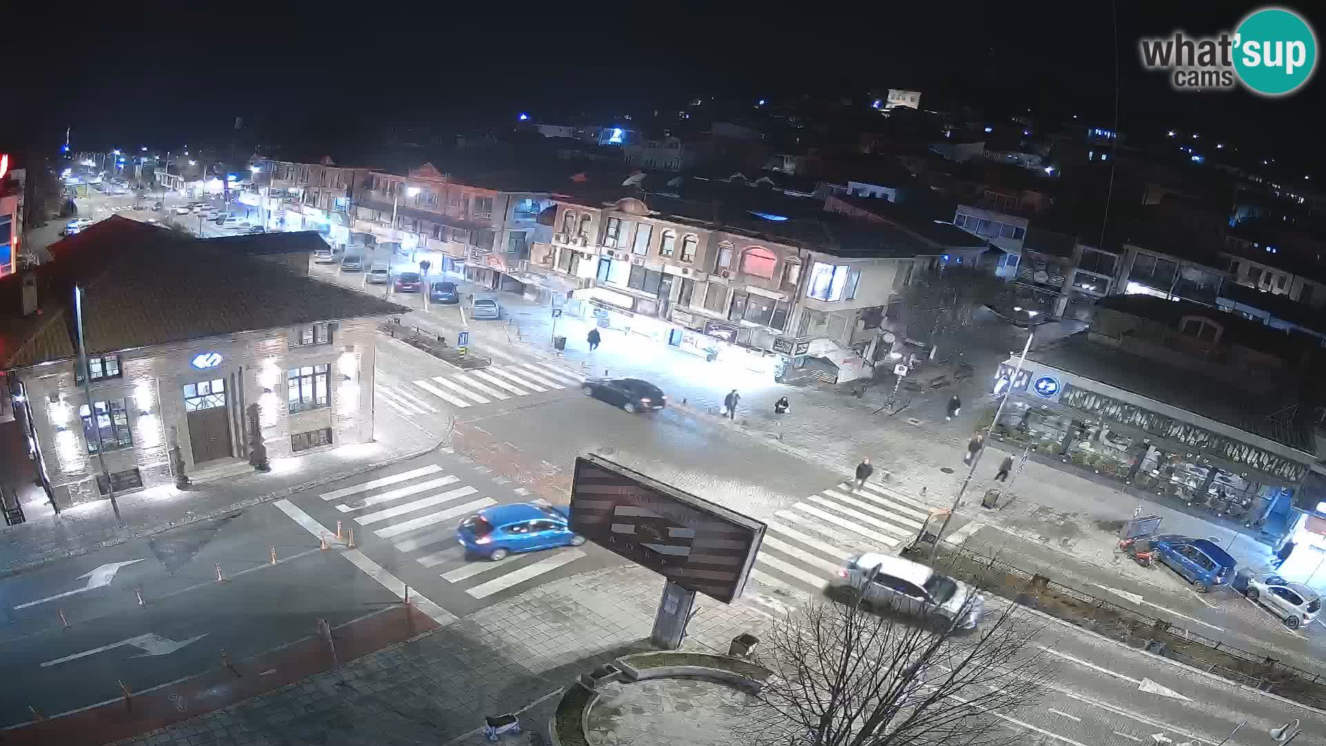 Webcam de la vieille ville et du centre d’Ohrid