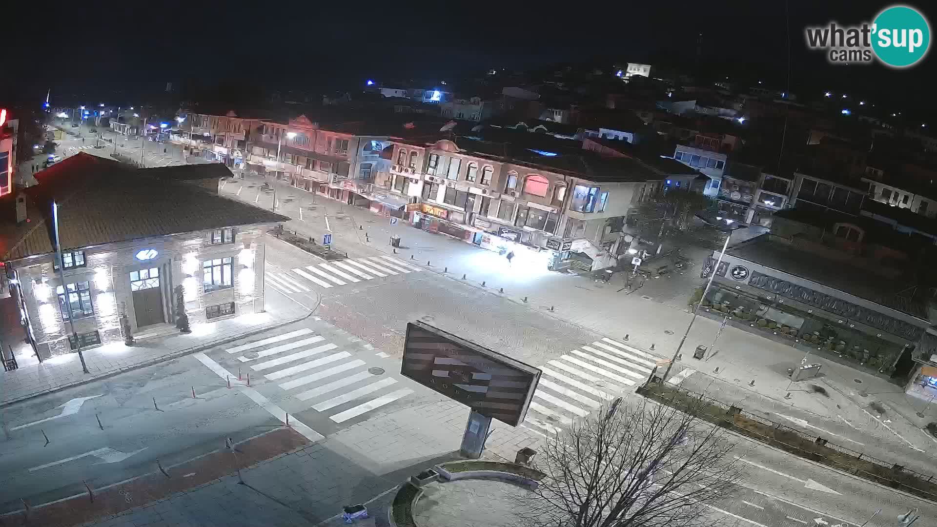 Webcam de la vieille ville et du centre d’Ohrid