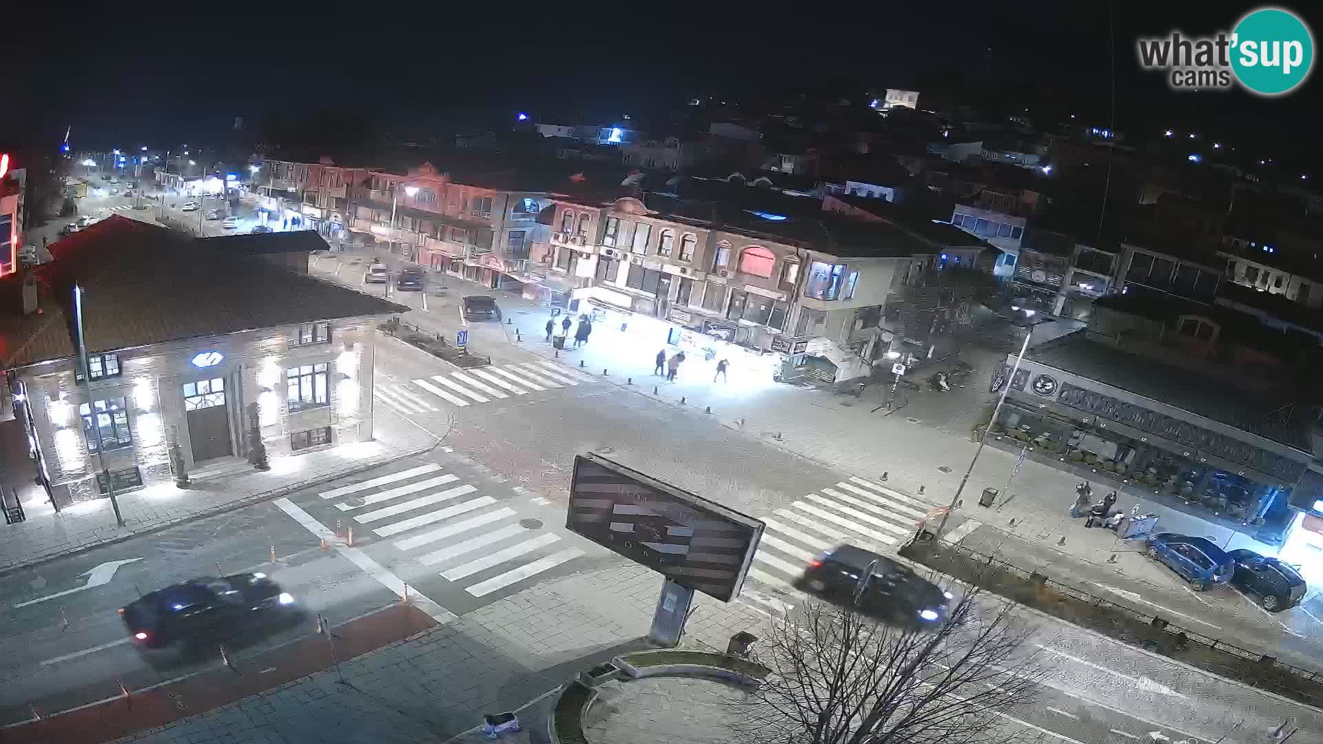 Webcam de la vieille ville et du centre d’Ohrid