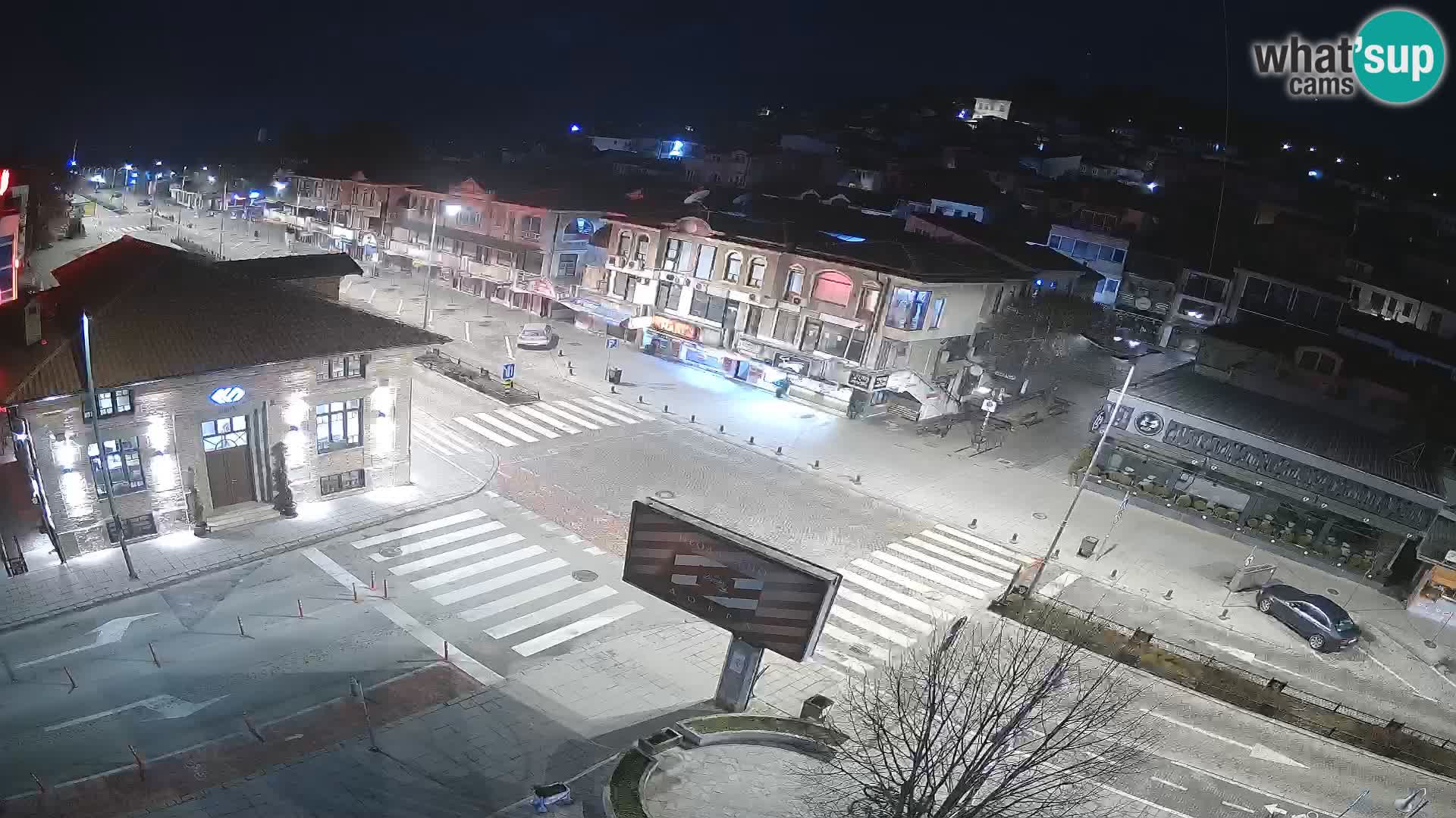 Webcam de la vieille ville et du centre d’Ohrid