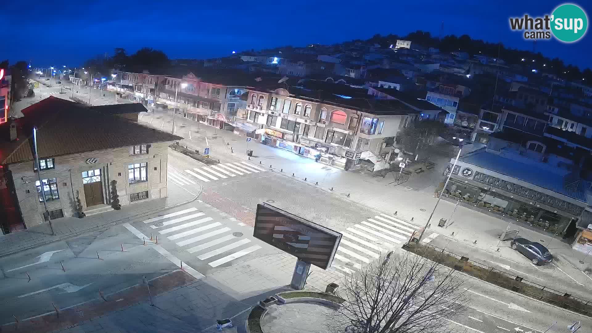 Webcam Ohrid old town and center