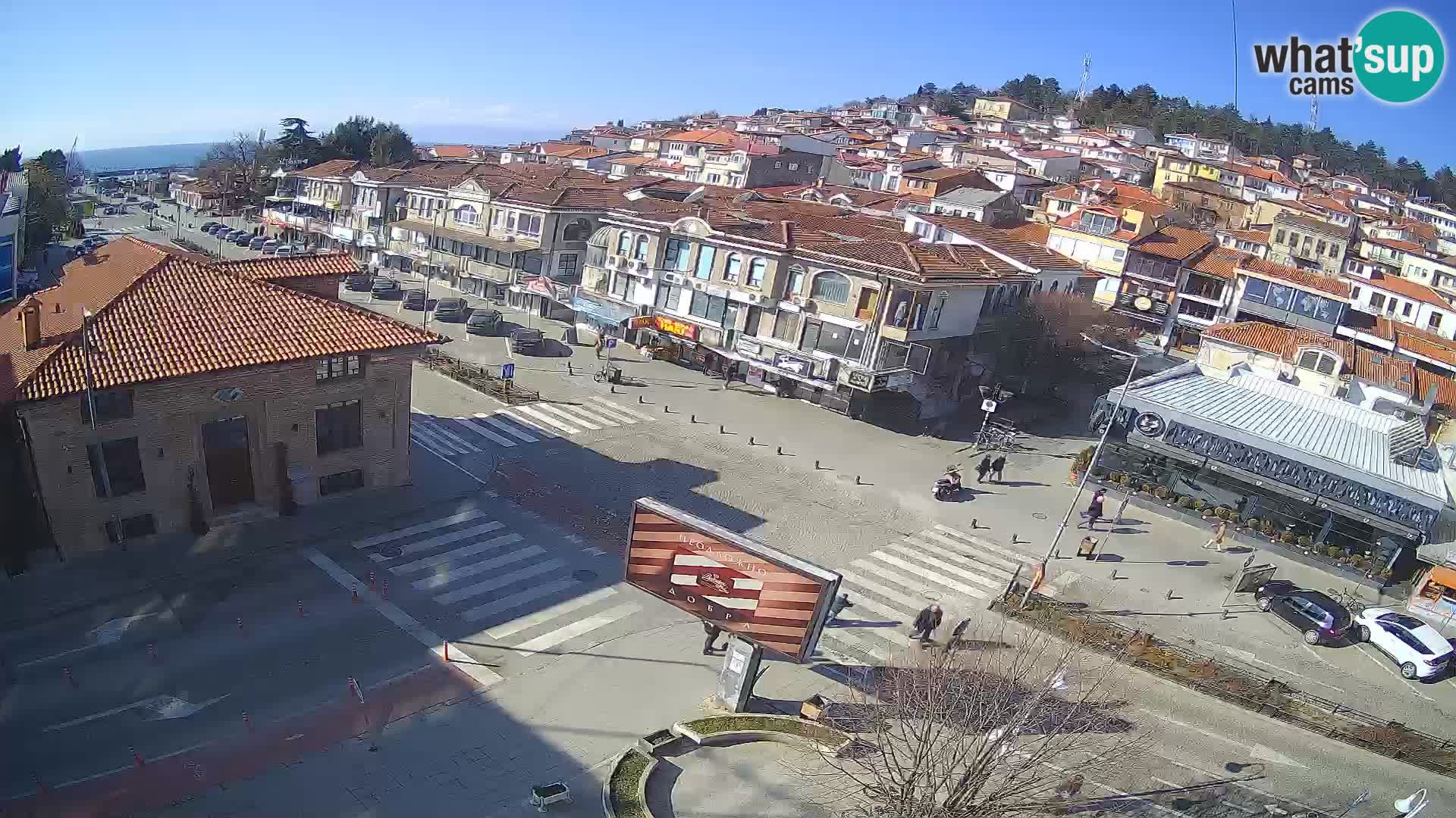 Webcam Città Vecchia e Centro di Ohrid – Macedonia