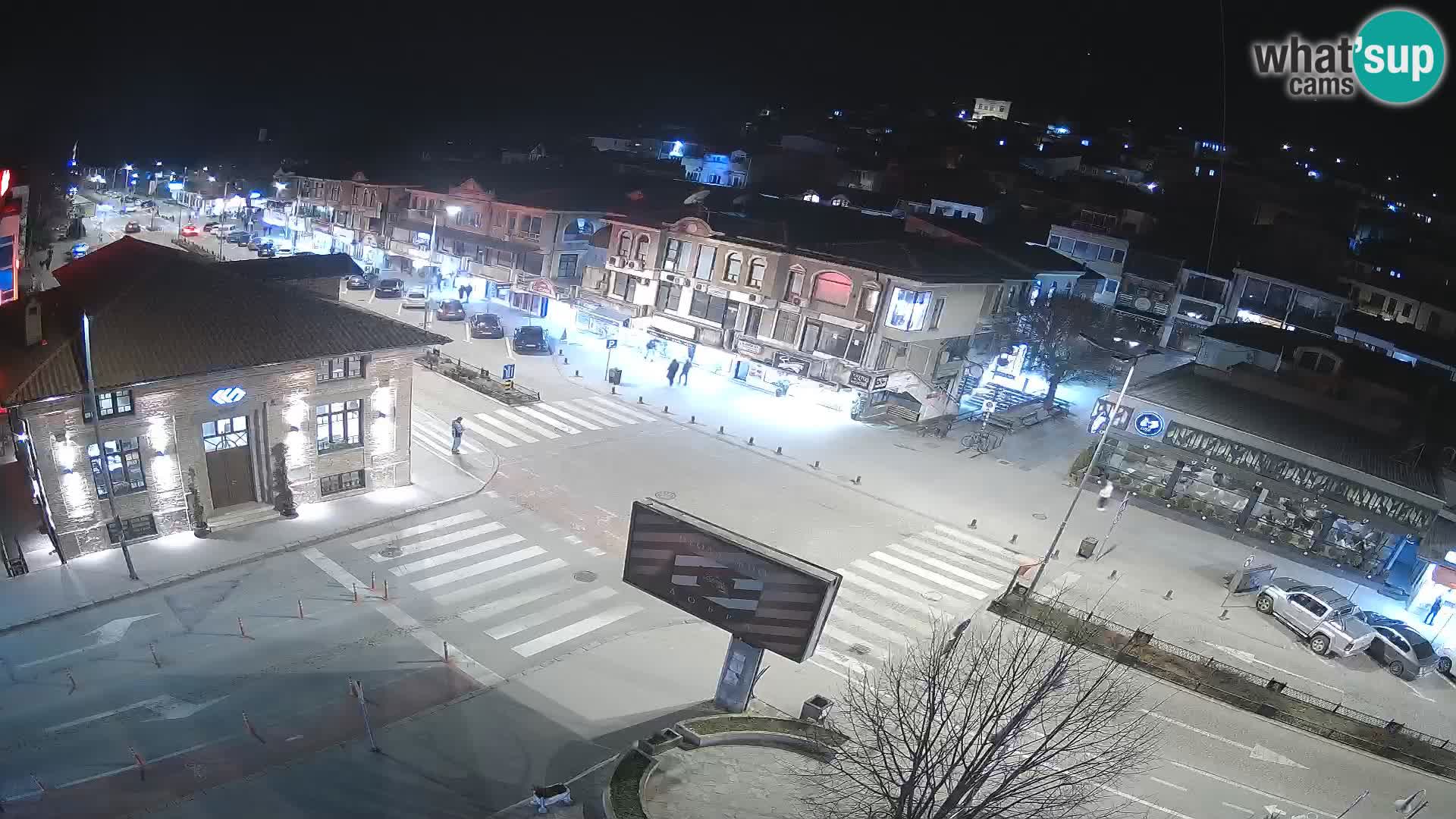 Webcam de la vieille ville et du centre d’Ohrid