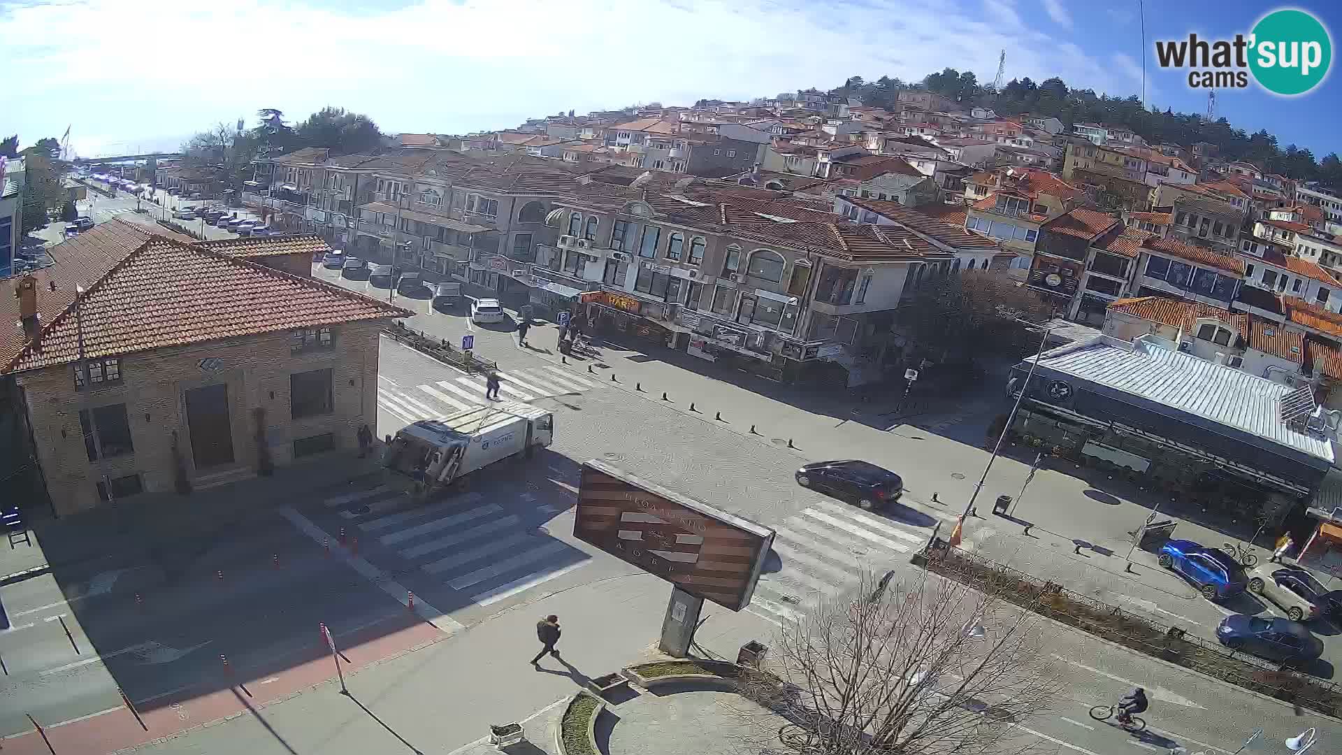 Webcam Altstadt und Zentrum von Ohrid