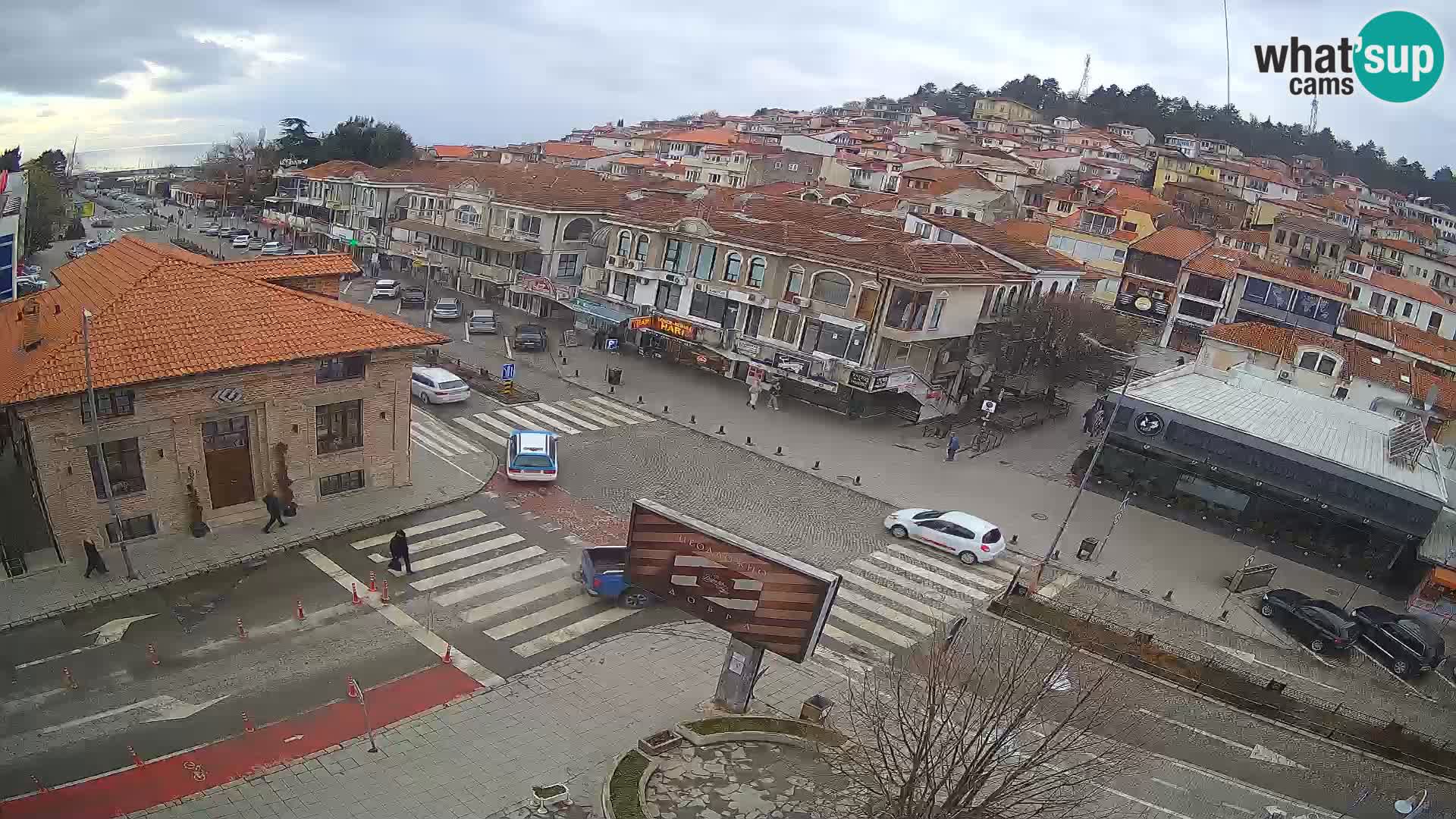 Webcam Altstadt und Zentrum von Ohrid