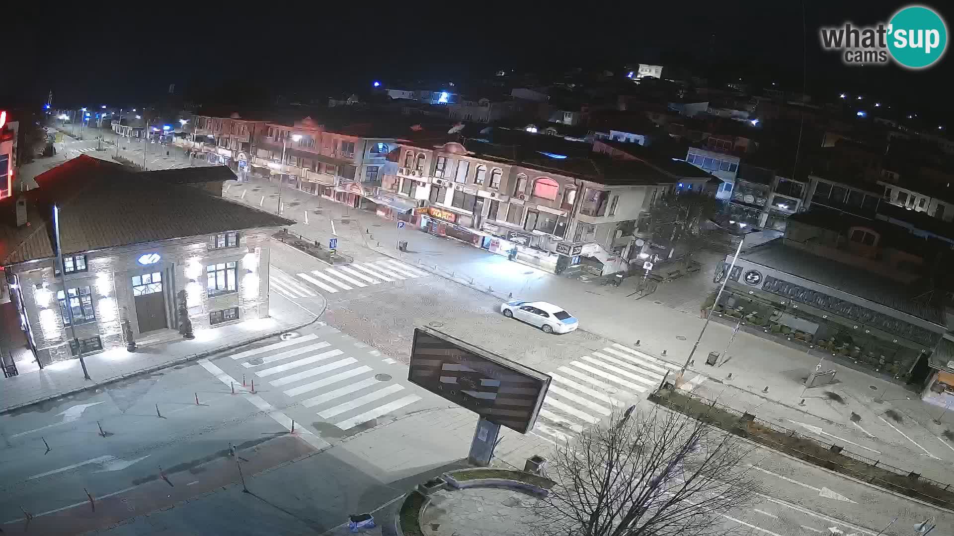 Webcam de la vieille ville et du centre d’Ohrid