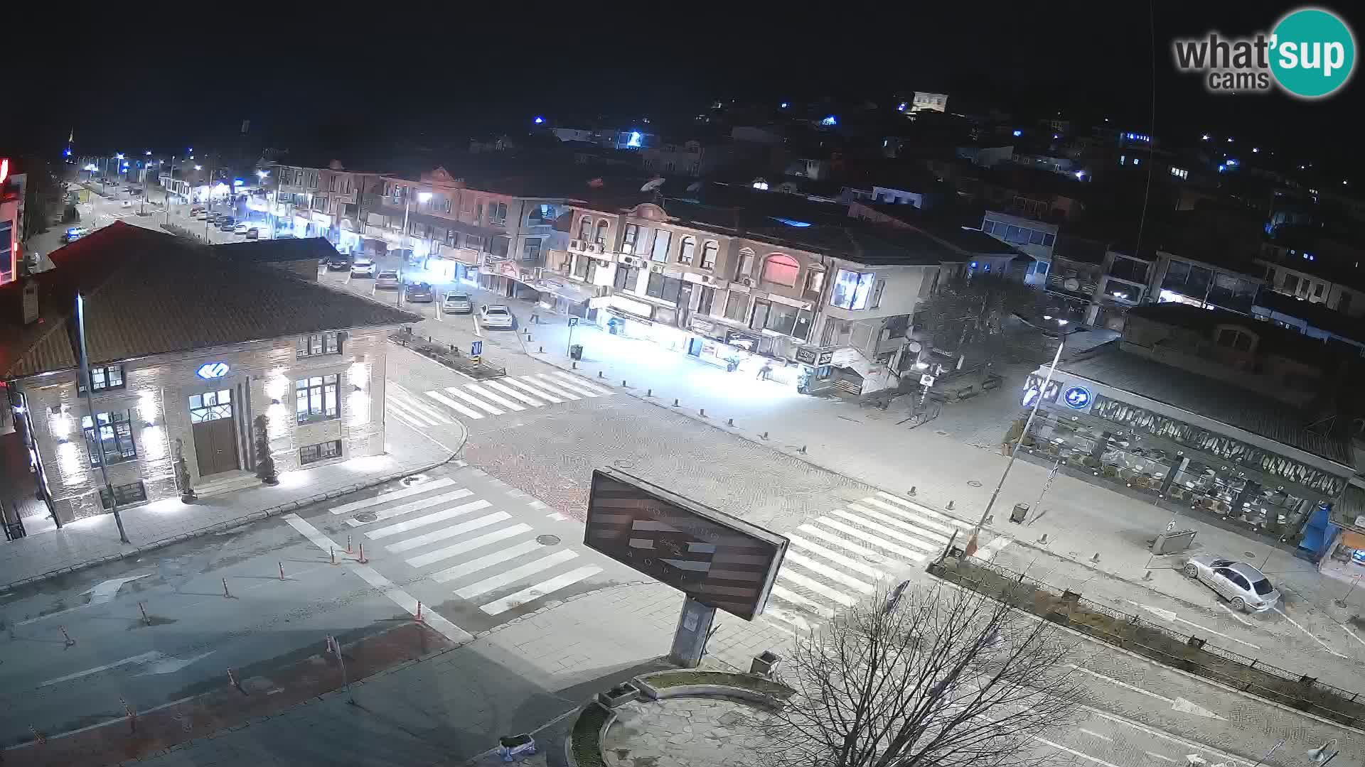 Webcam de la vieille ville et du centre d’Ohrid