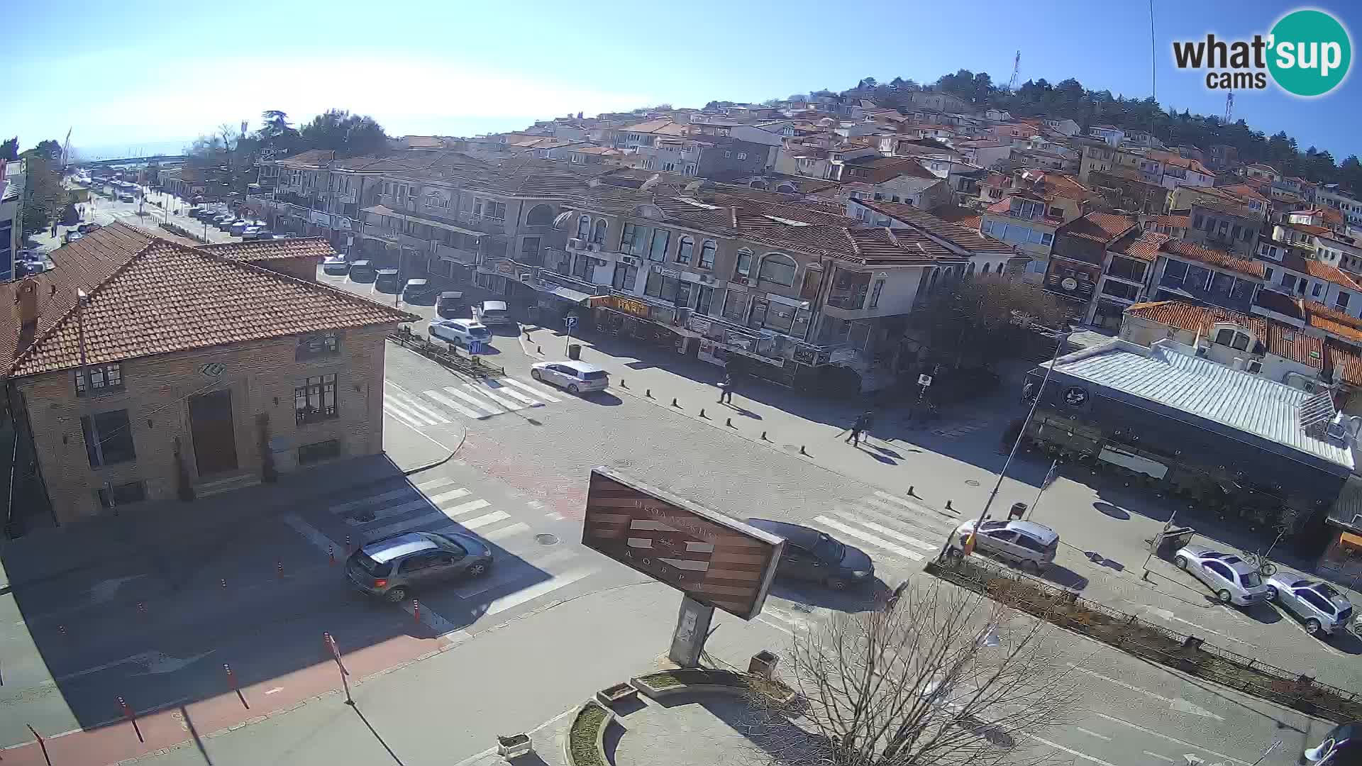 Webcam Città Vecchia e Centro di Ohrid – Macedonia