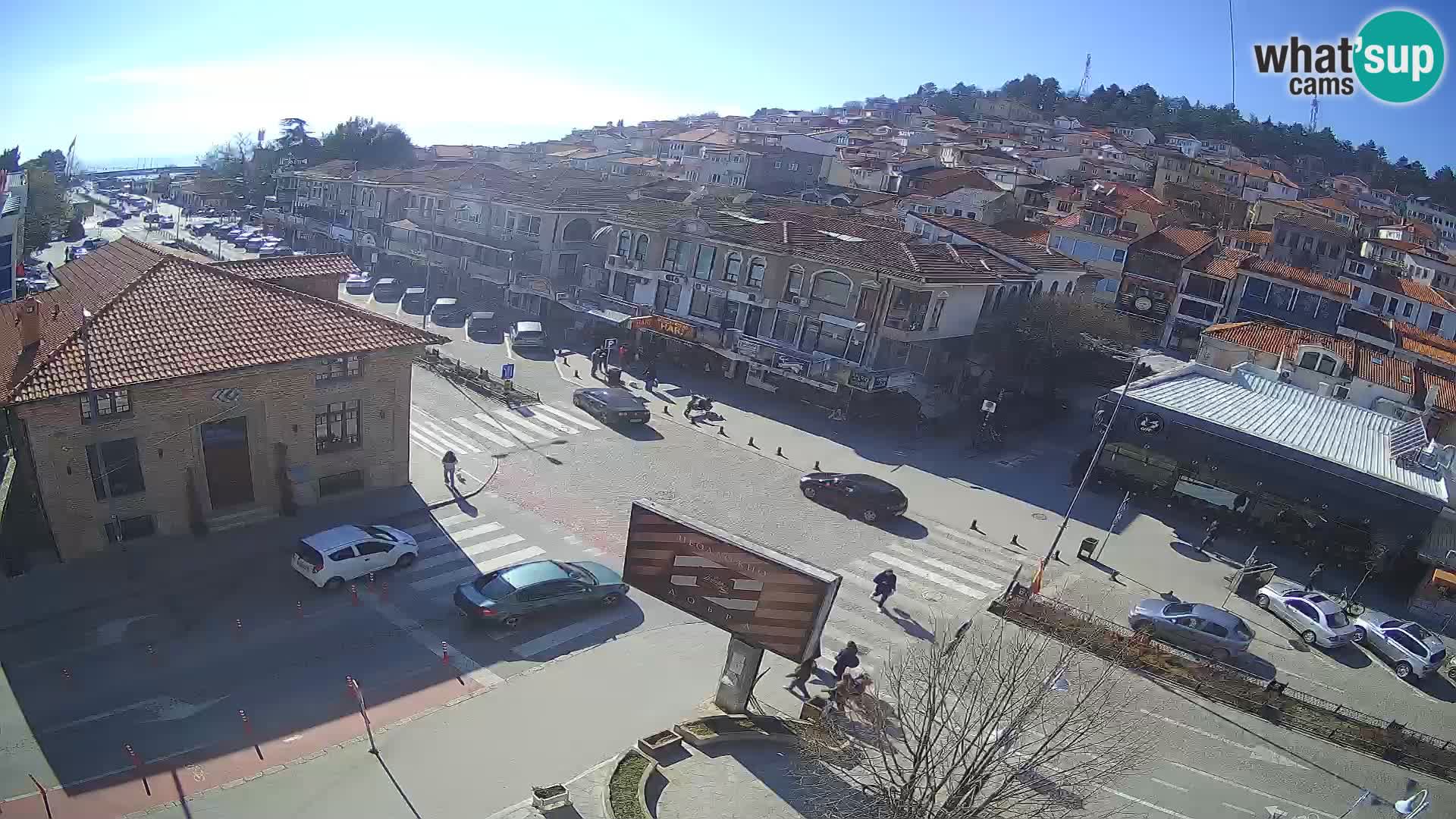 Webcam Altstadt und Zentrum von Ohrid