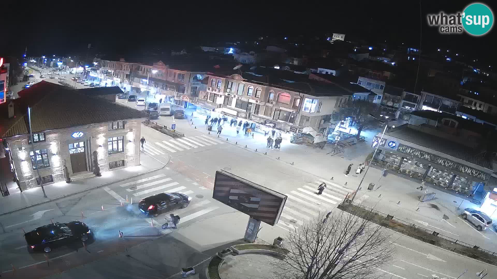 Webcam de la vieille ville et du centre d’Ohrid