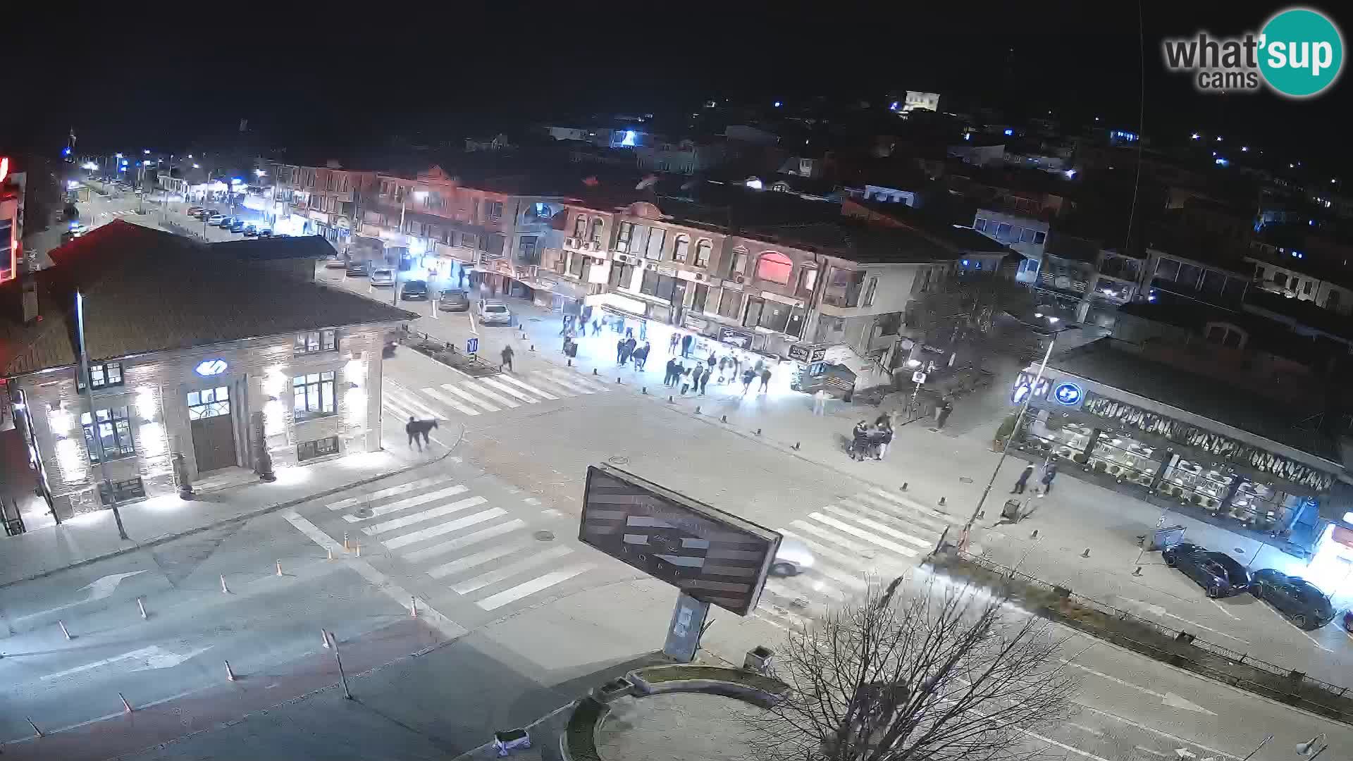 Webcam Altstadt und Zentrum von Ohrid