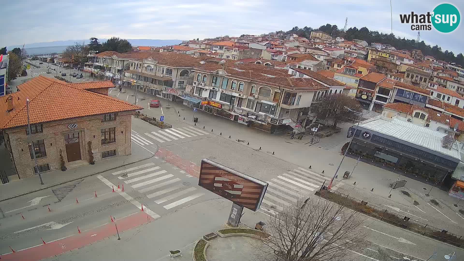 Webcam Altstadt und Zentrum von Ohrid