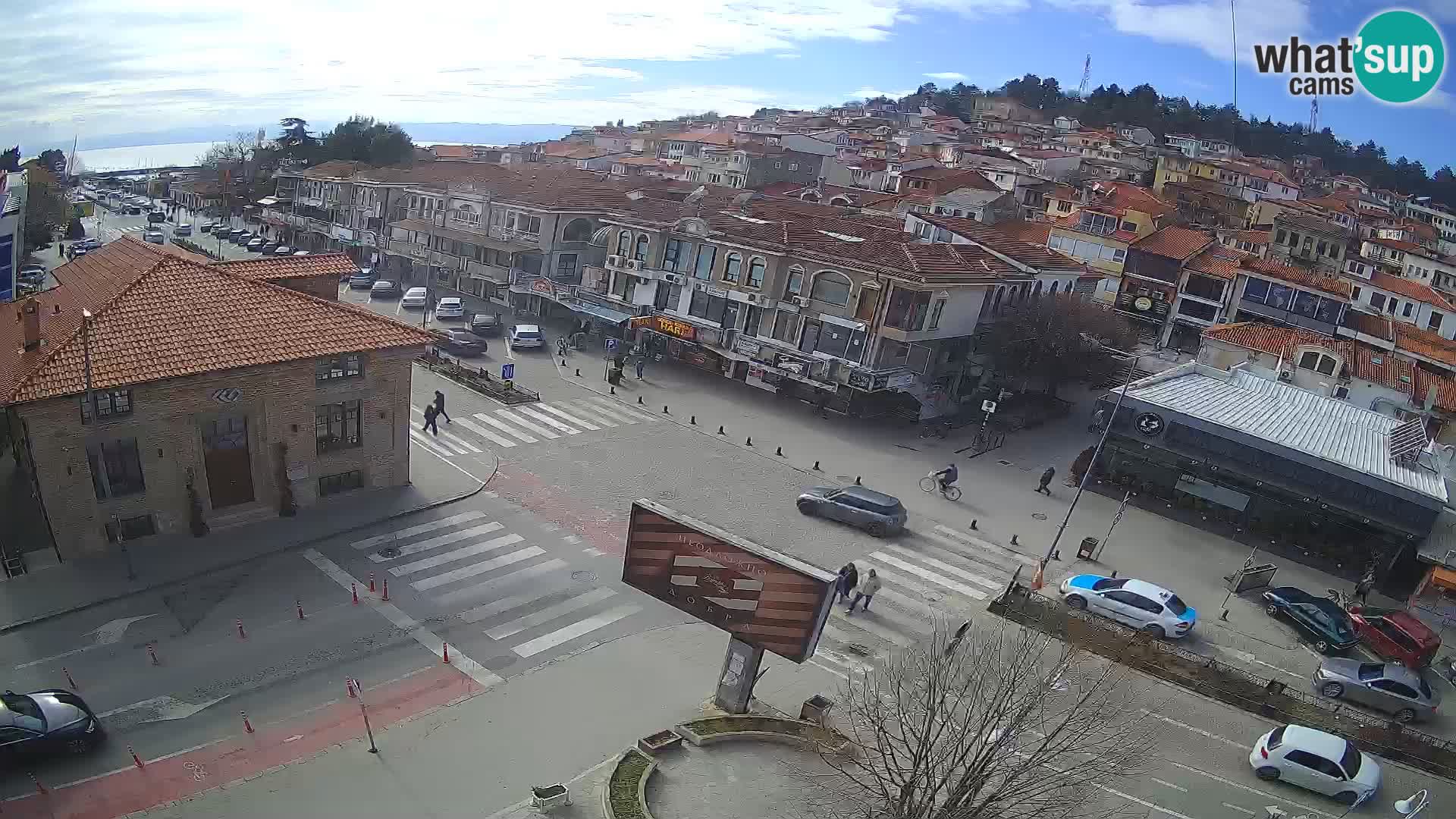 Webcam Città Vecchia e Centro di Ohrid – Macedonia