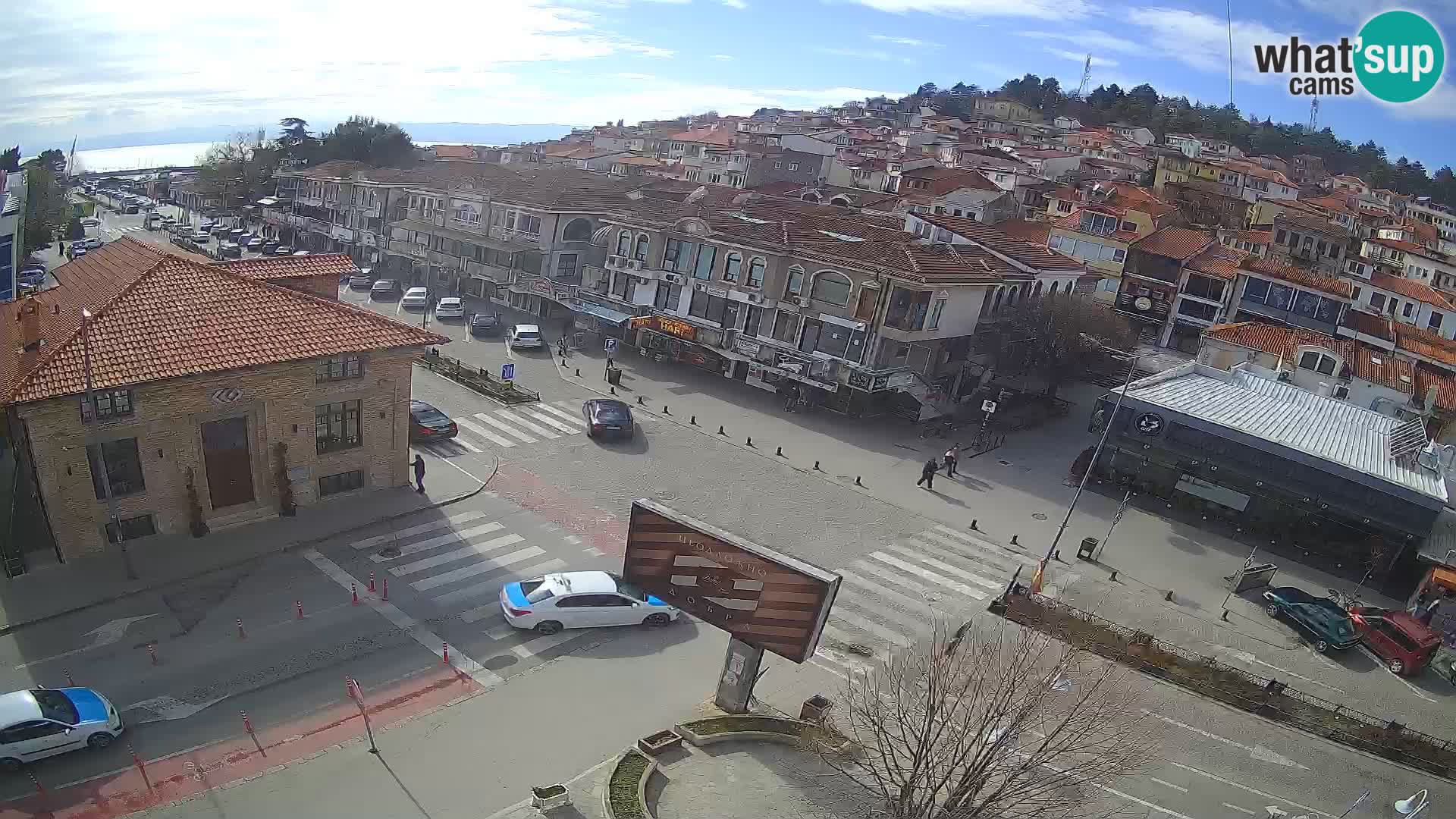 Webcam Altstadt und Zentrum von Ohrid