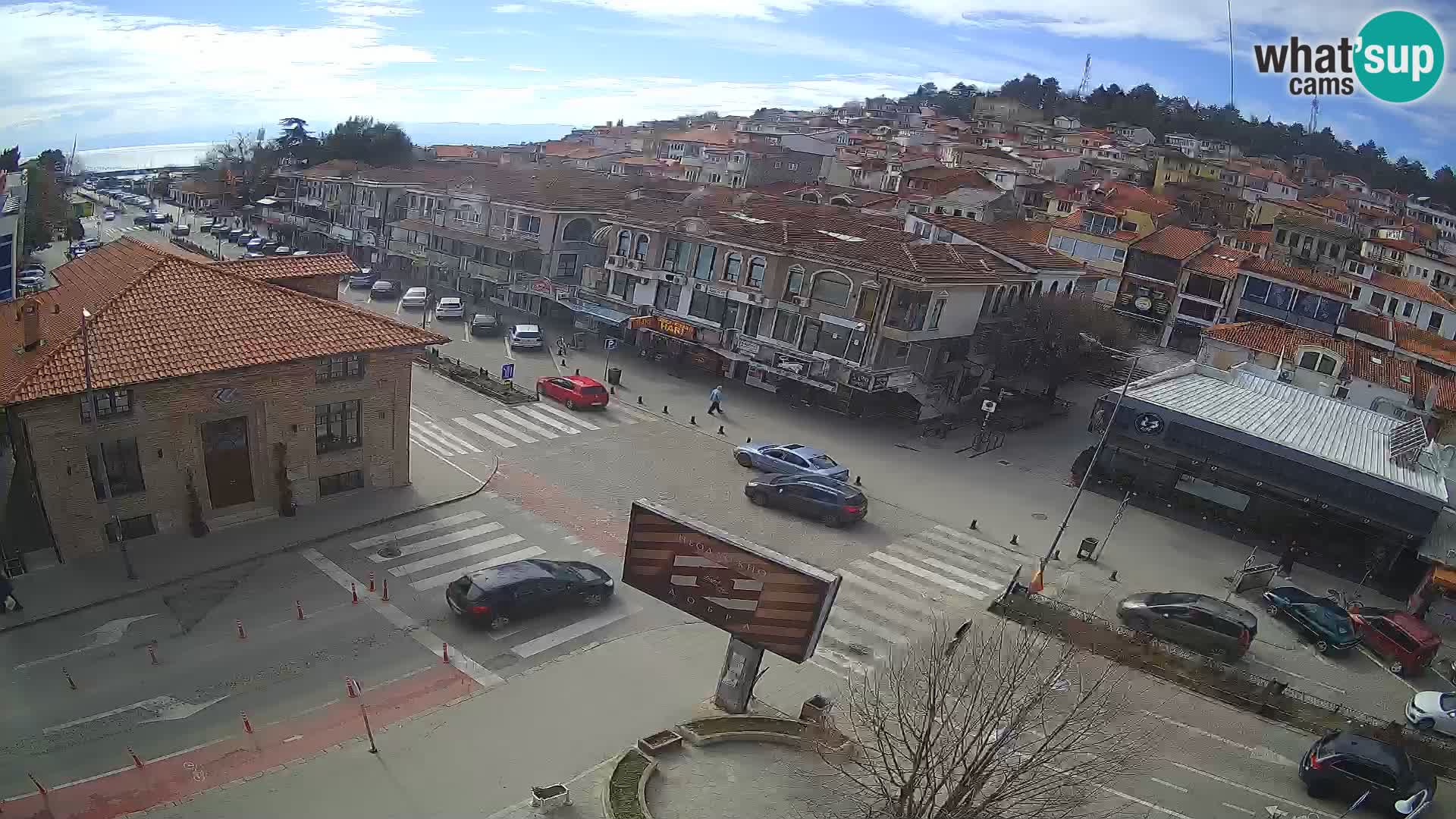 Webcam Città Vecchia e Centro di Ohrid – Macedonia