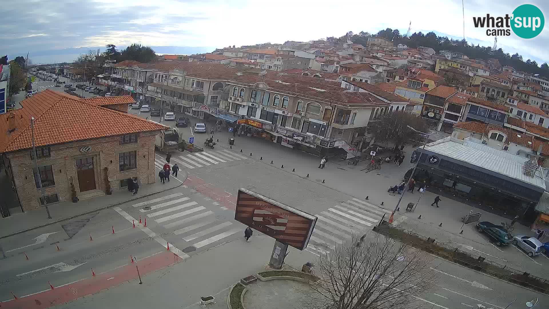 Webcam Città Vecchia e Centro di Ohrid – Macedonia