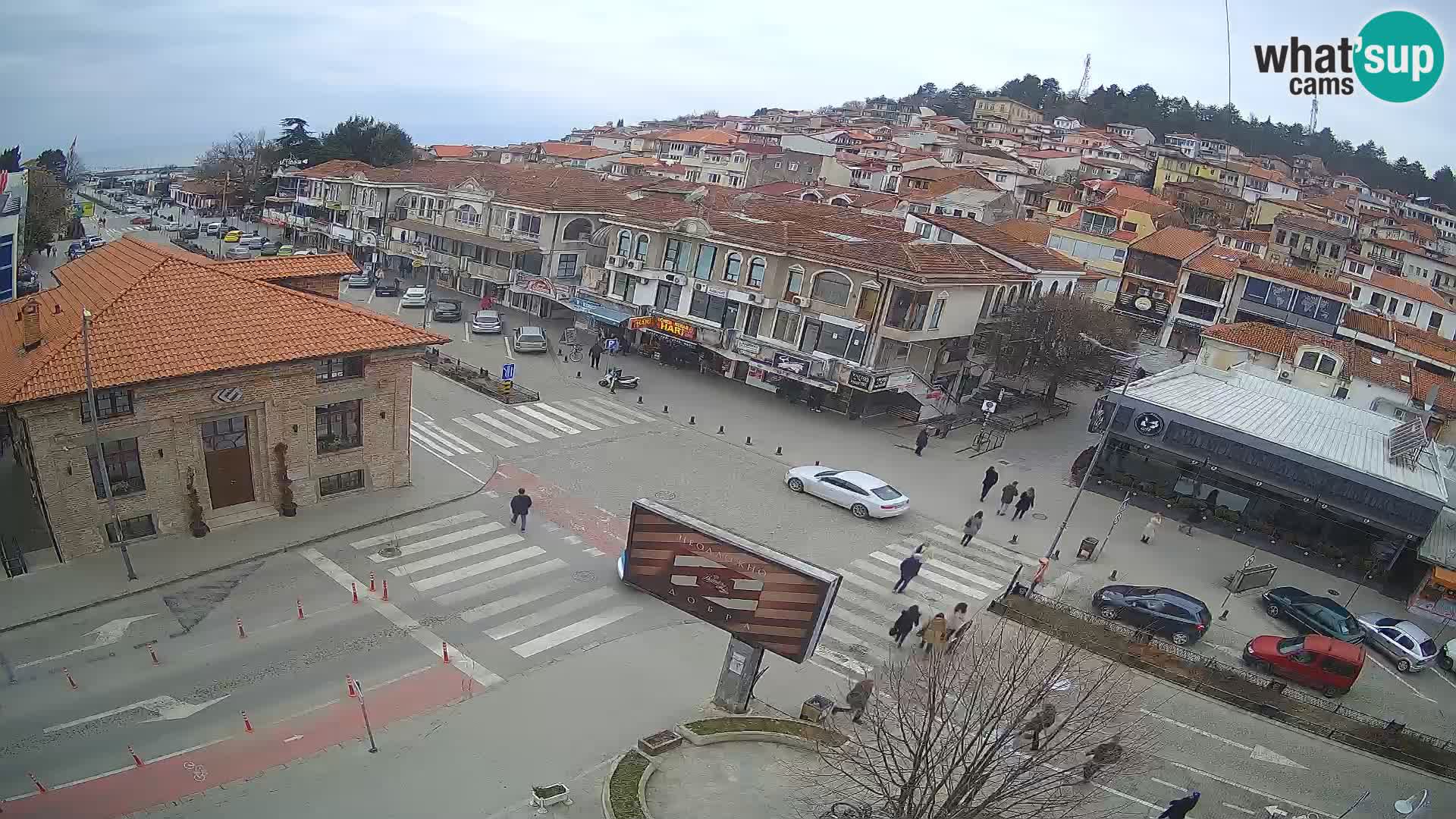 Webcam Città Vecchia e Centro di Ohrid – Macedonia